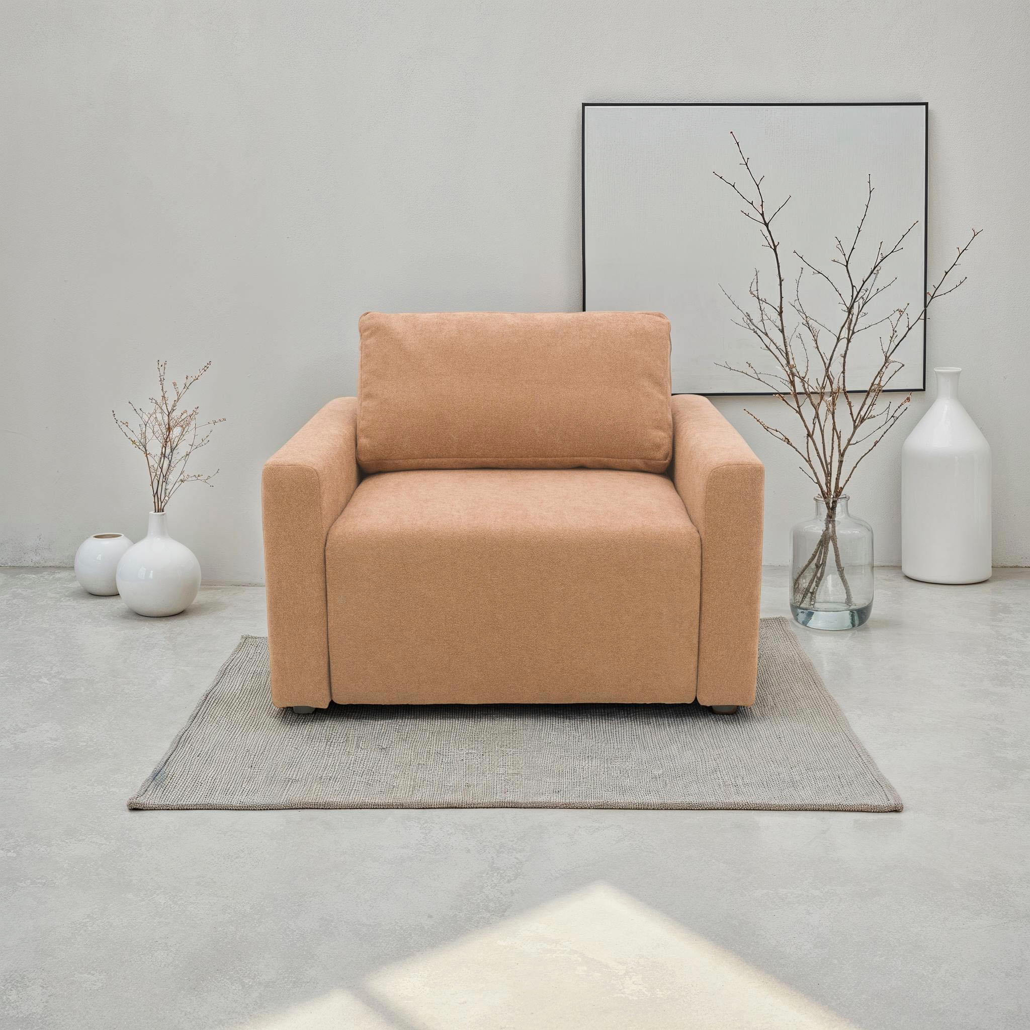 DOMO collection Sessel "700029 ausklappbar zur Schlaffunktion, mit Rückenki günstig online kaufen