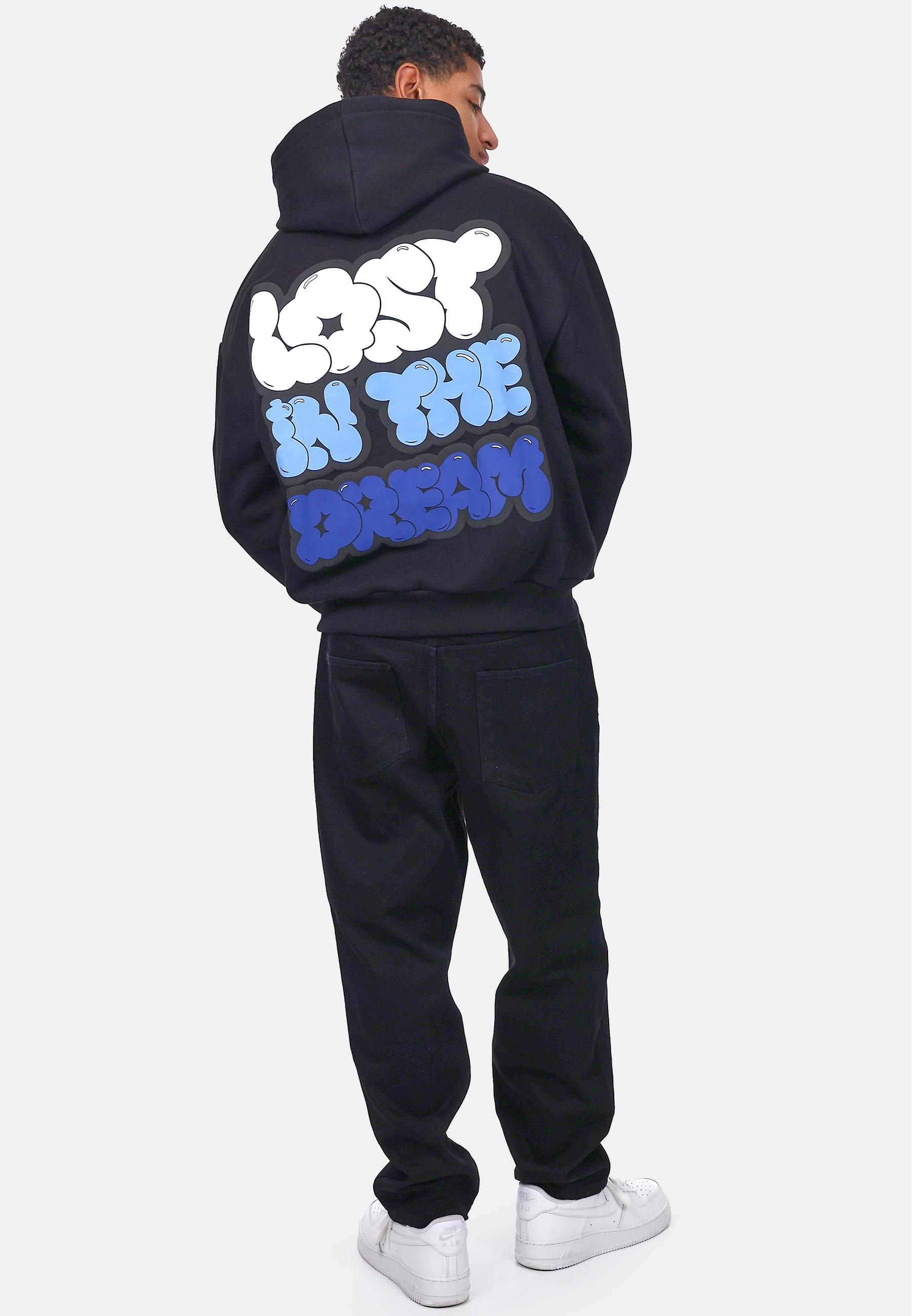 Dropsize Kapuzensweatshirt »Dropsize HEAVY OVERSIZE LOST DREAM HOODIE«, (1 tlg.)