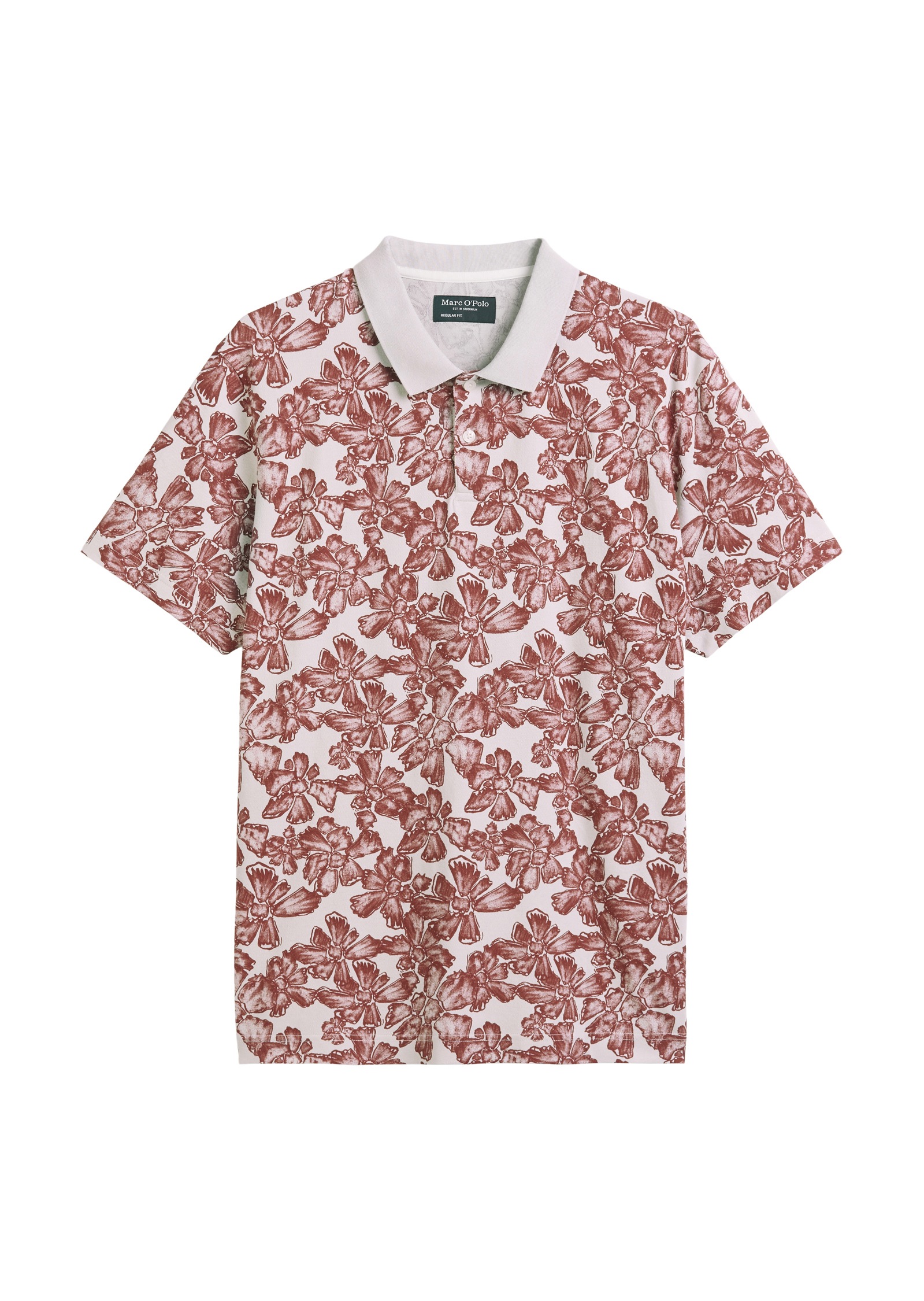 Marc O'Polo Poloshirt »aus Bio-Baumwoll-Mix«