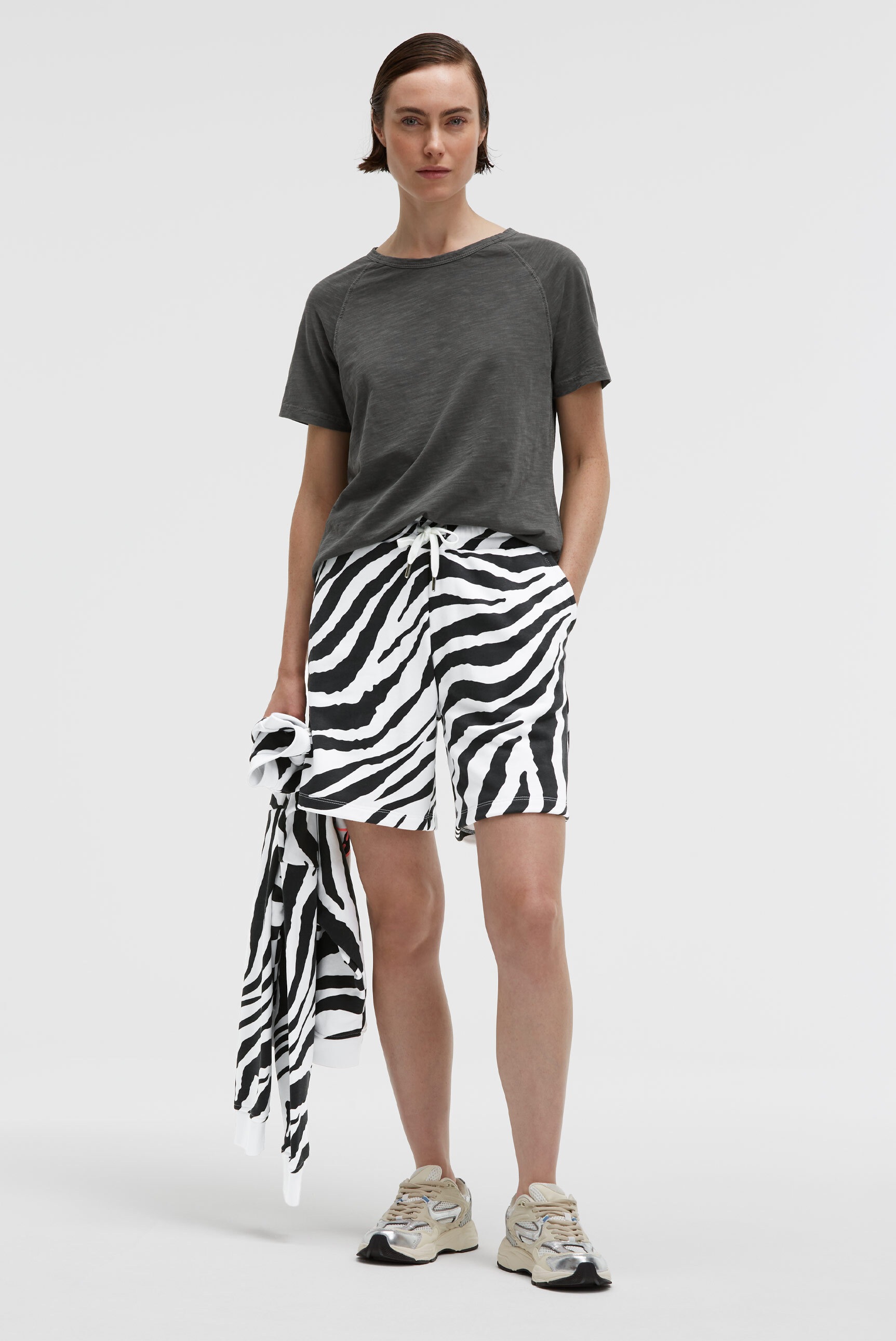 SENSES.THE LABEL Rundhalsshirt aus Baumwolle