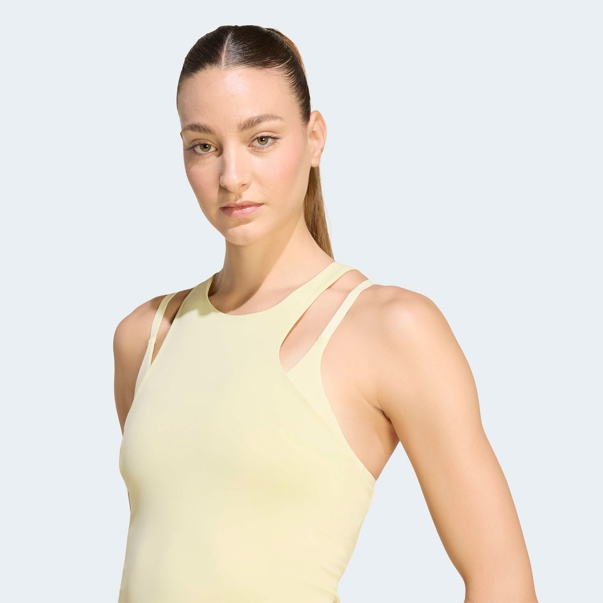 adidas Performance Tanktop »ALL ME« vom Yoga inspiriert, ohne Verschluss, aus weichem Material
