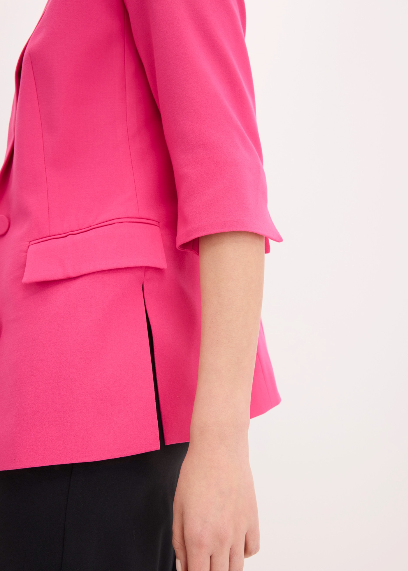 bonprix Jackenblazer mit Reverskragen, Loose Fit Passform