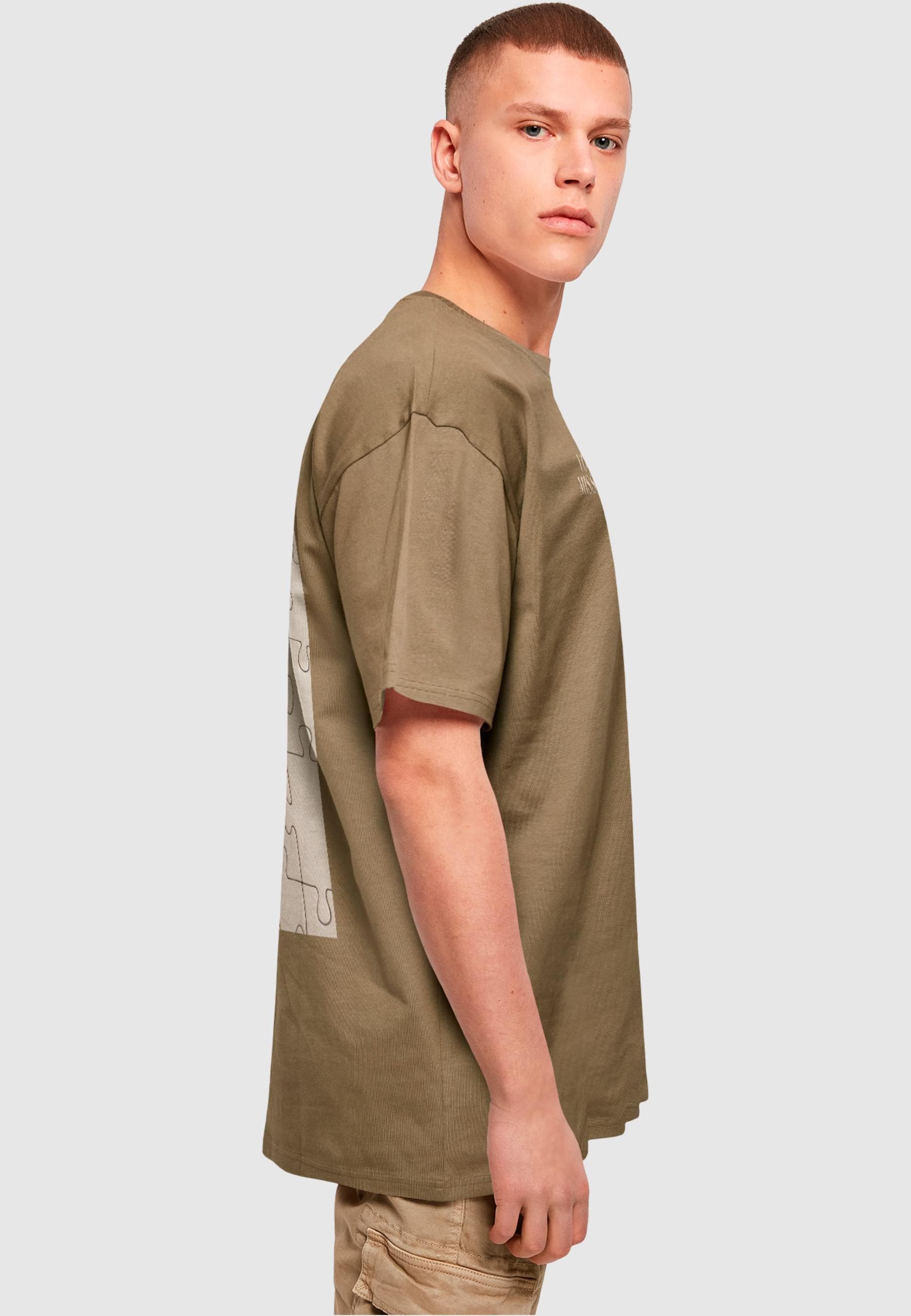 Merchcode T-Shirt »Merchcode Herren Missing Peace Heavy Oversize Tee«, (1 tlg.)