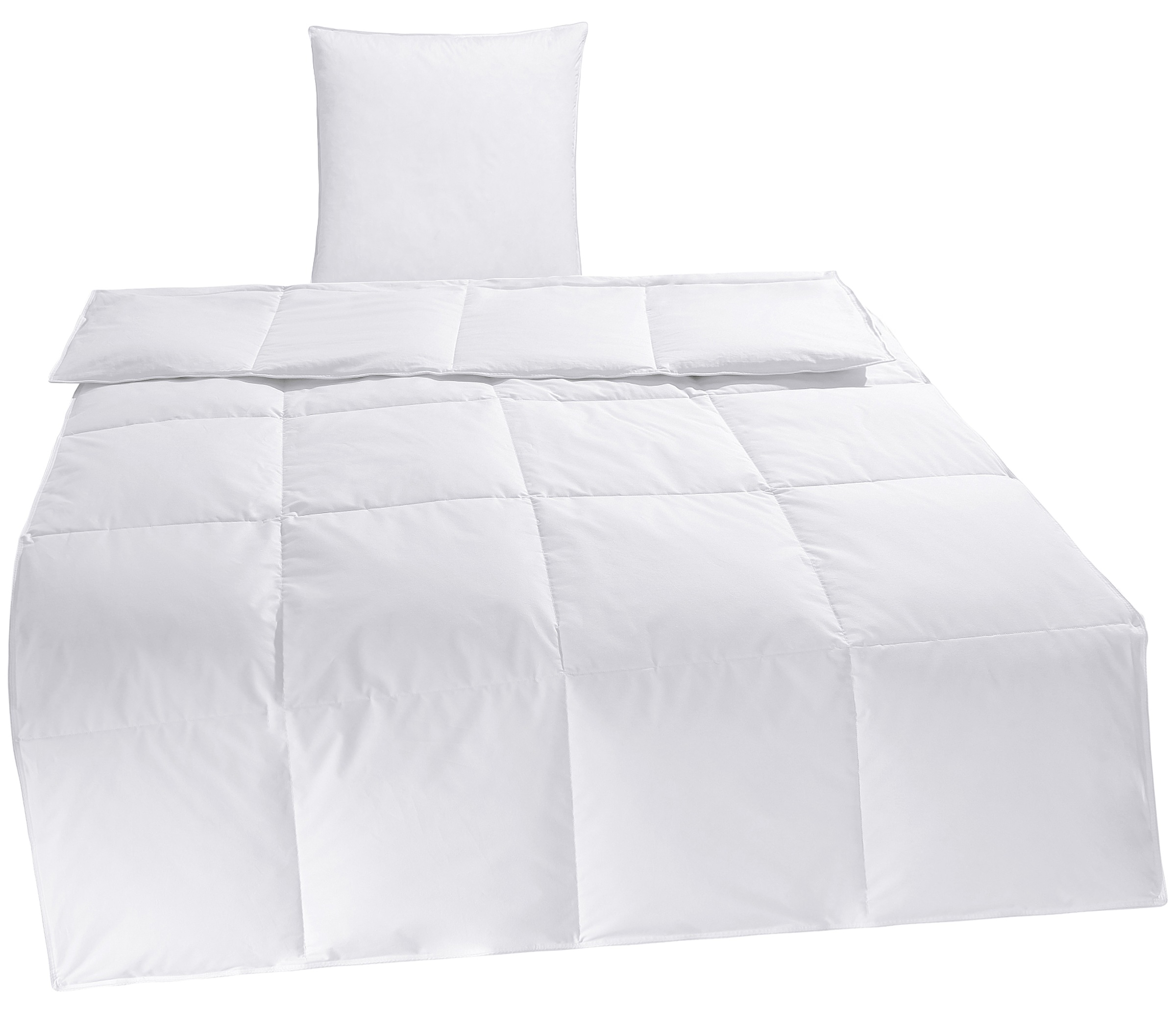 OTTO home Daunenbettdecke + Kopfkissen "Cyra Set, Bettdecke 135x200 & 155x2 günstig online kaufen