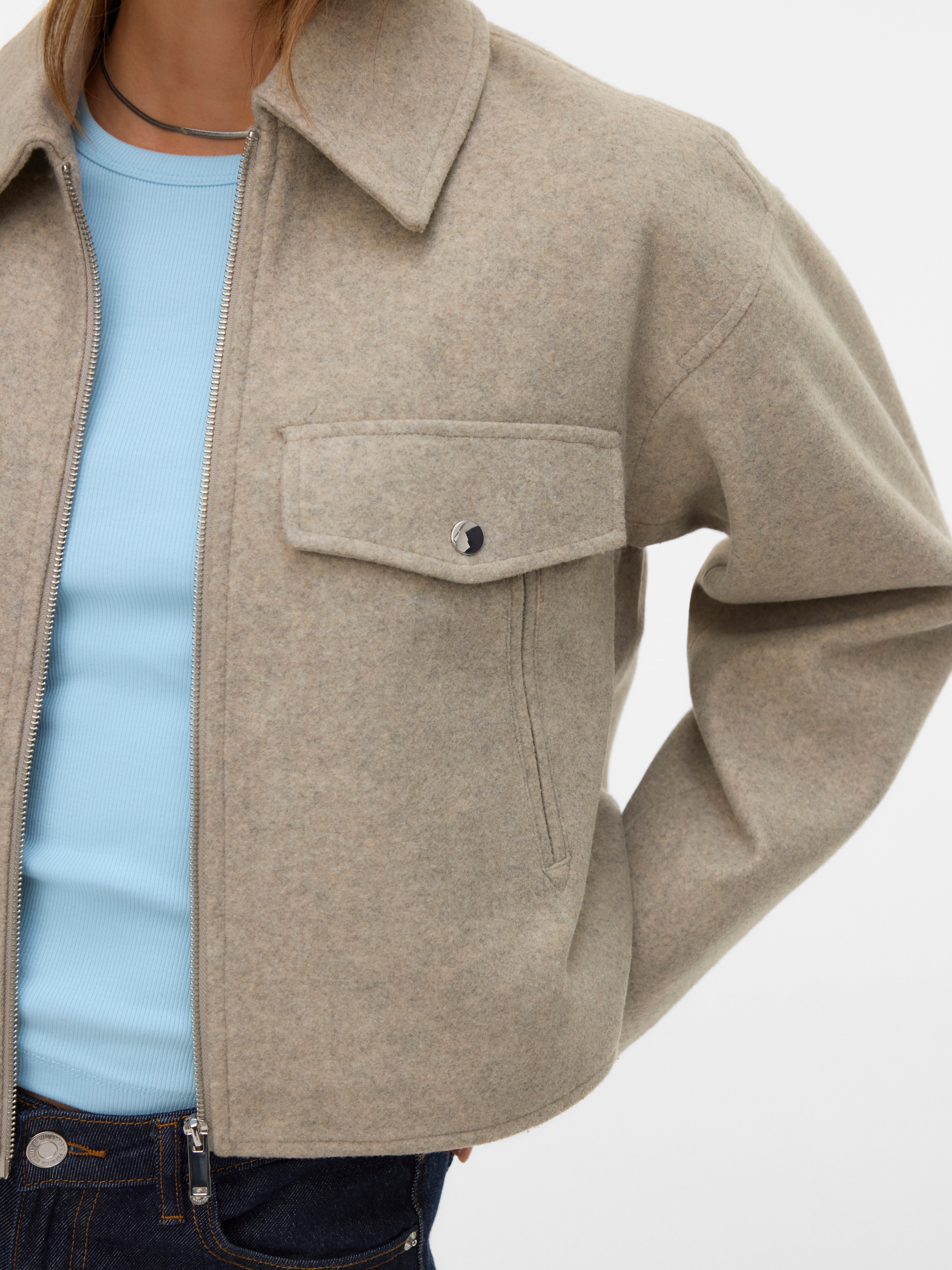 Vero Moda Kurzjacke »VMFORTUNEFREJ SHORT JACKET GA BOO«