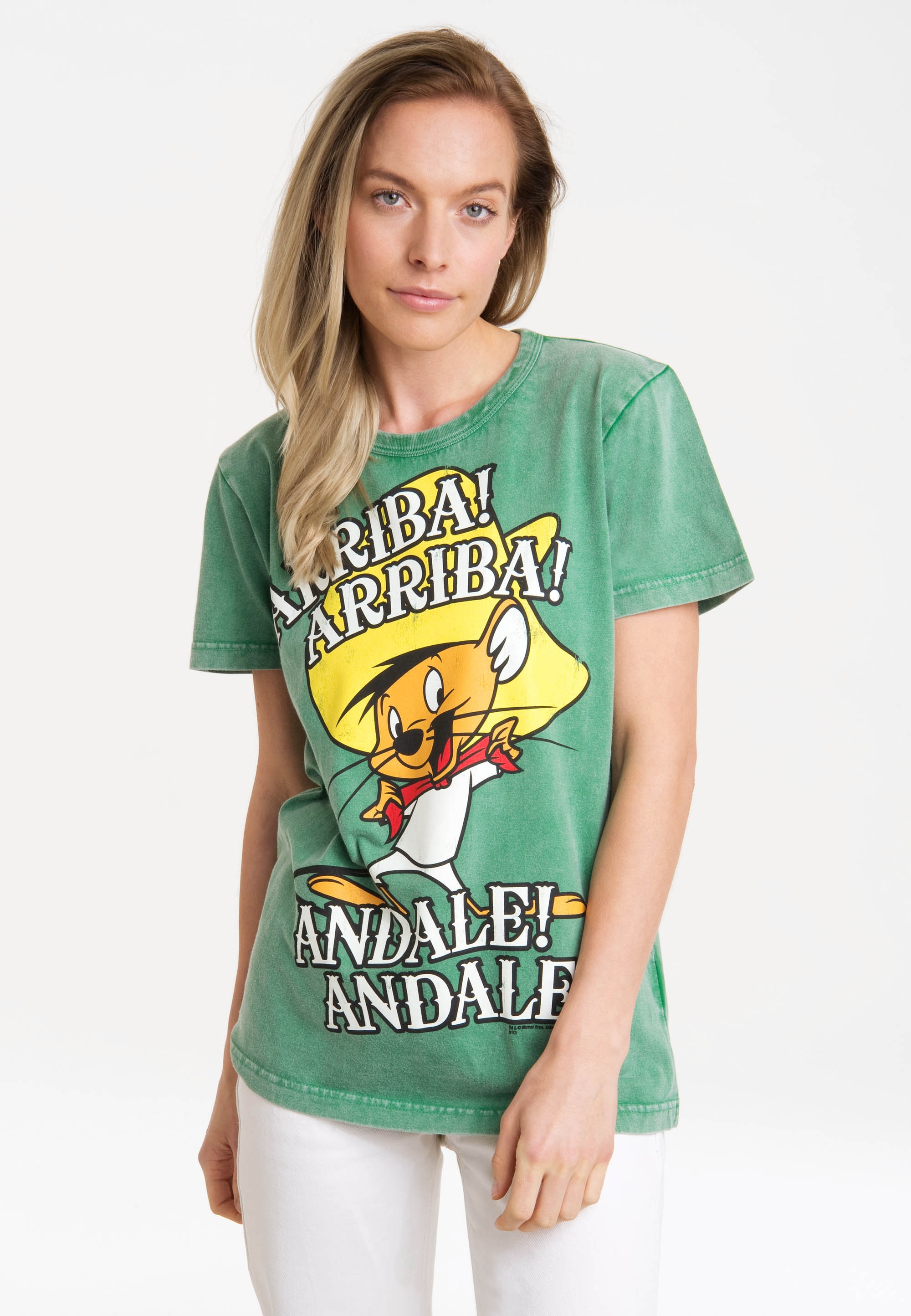 LOGOSHIRT T-Shirt »Looney Tunes - Speedy Gonzales«, mit lizenziertem Print  online bestellen | BAUR