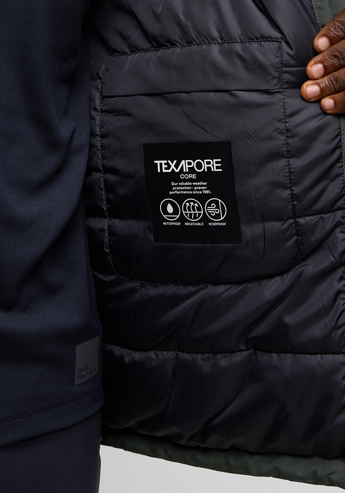 Jack Wolfskin Funktionsjacke »TEMPELTOR JKT M«, mit Kapuze