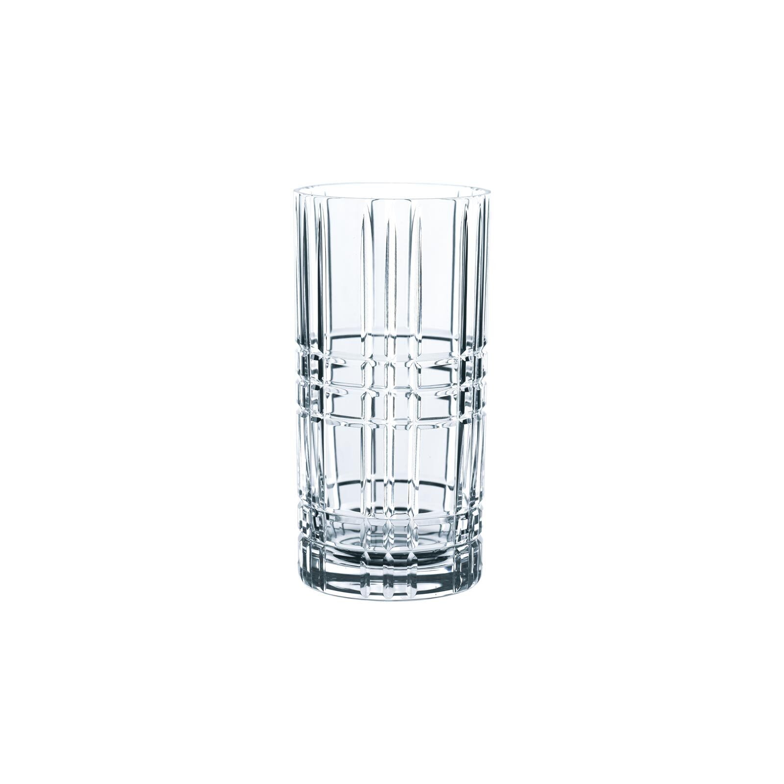 Nachtmann Longdrinkglas »Longdrinkgläser Square 445 ml 4er Set transparent«