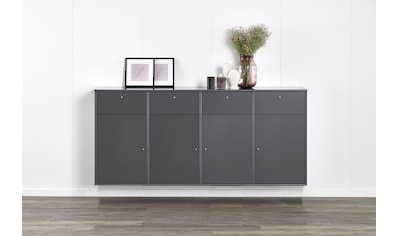 Hammel Furniture Sideboard »Mistral«, mit vier Türen und vier Schubladen, Wandmontage/... kaufen