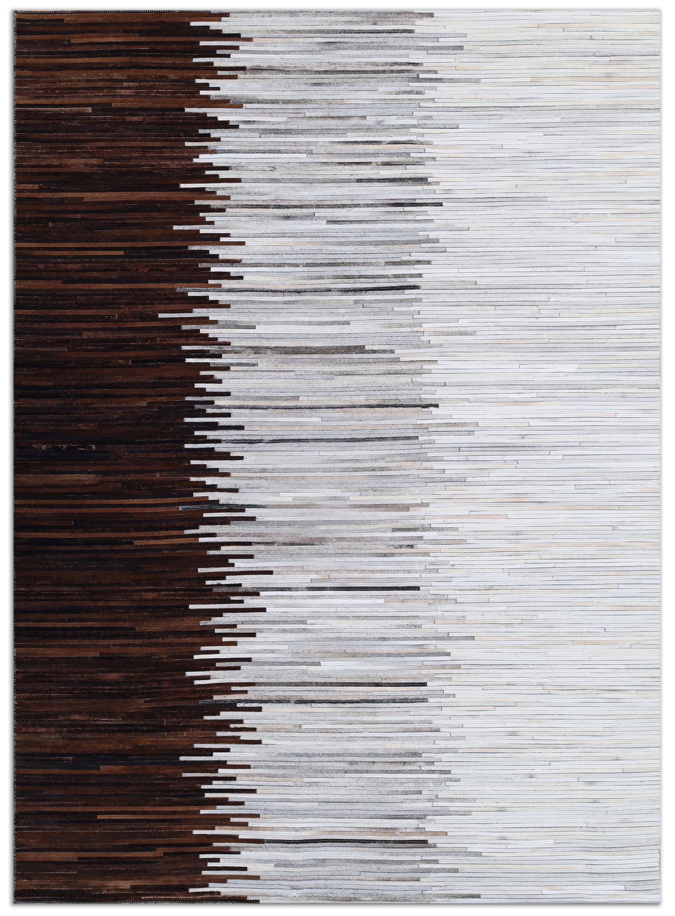 Myflair Möbel & Accessoires Fellteppich »Urban Hide, echtes Rinderfell« rechteckig 10 mm Höhe handgenäht, Naturprodukt, natürliche Struktur & Premium-Look