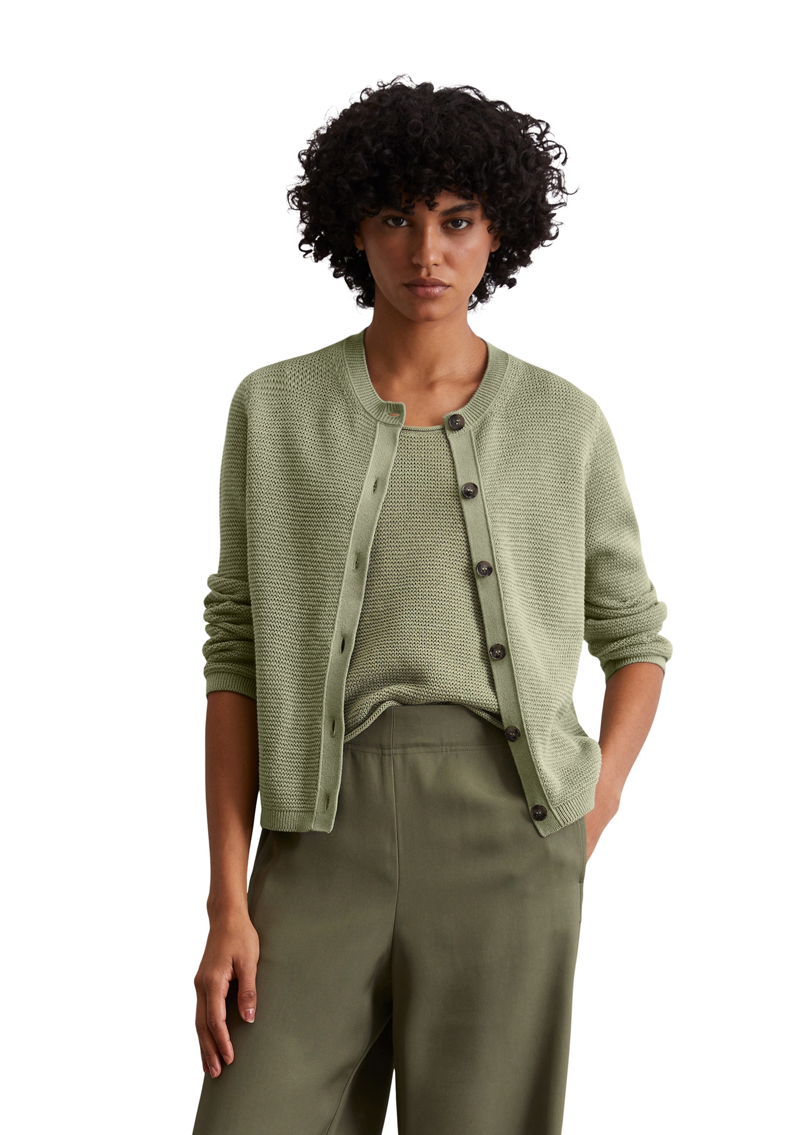 Marc OPolo Cardigan "aus Heavy-Weight-Organic-Cotton" günstig online kaufen