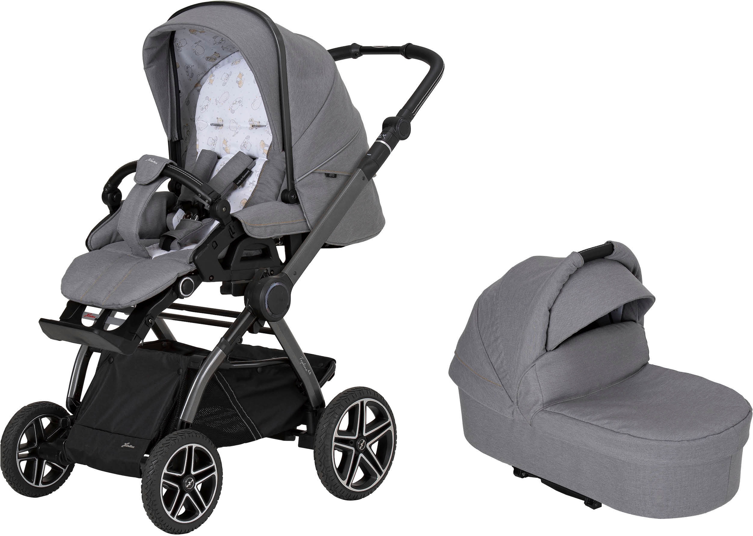 Kombi-Kinderwagen »Topline 4.0 GTS«, mit Falttasche; Made in Germany