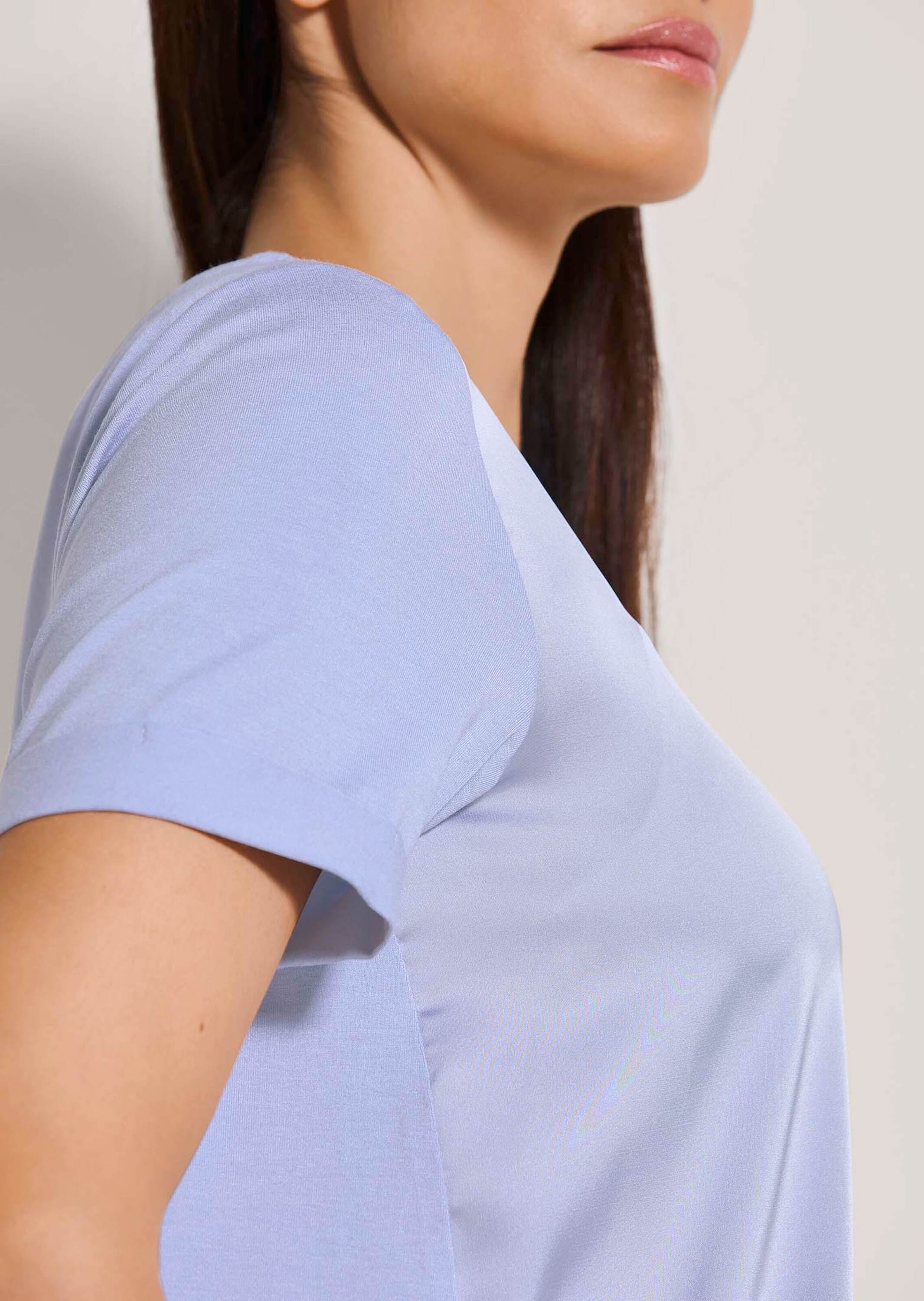 MADELEINE Shirtbluse »Blusenshirt Blusen-Shirt mit kurzen Ärmeln«