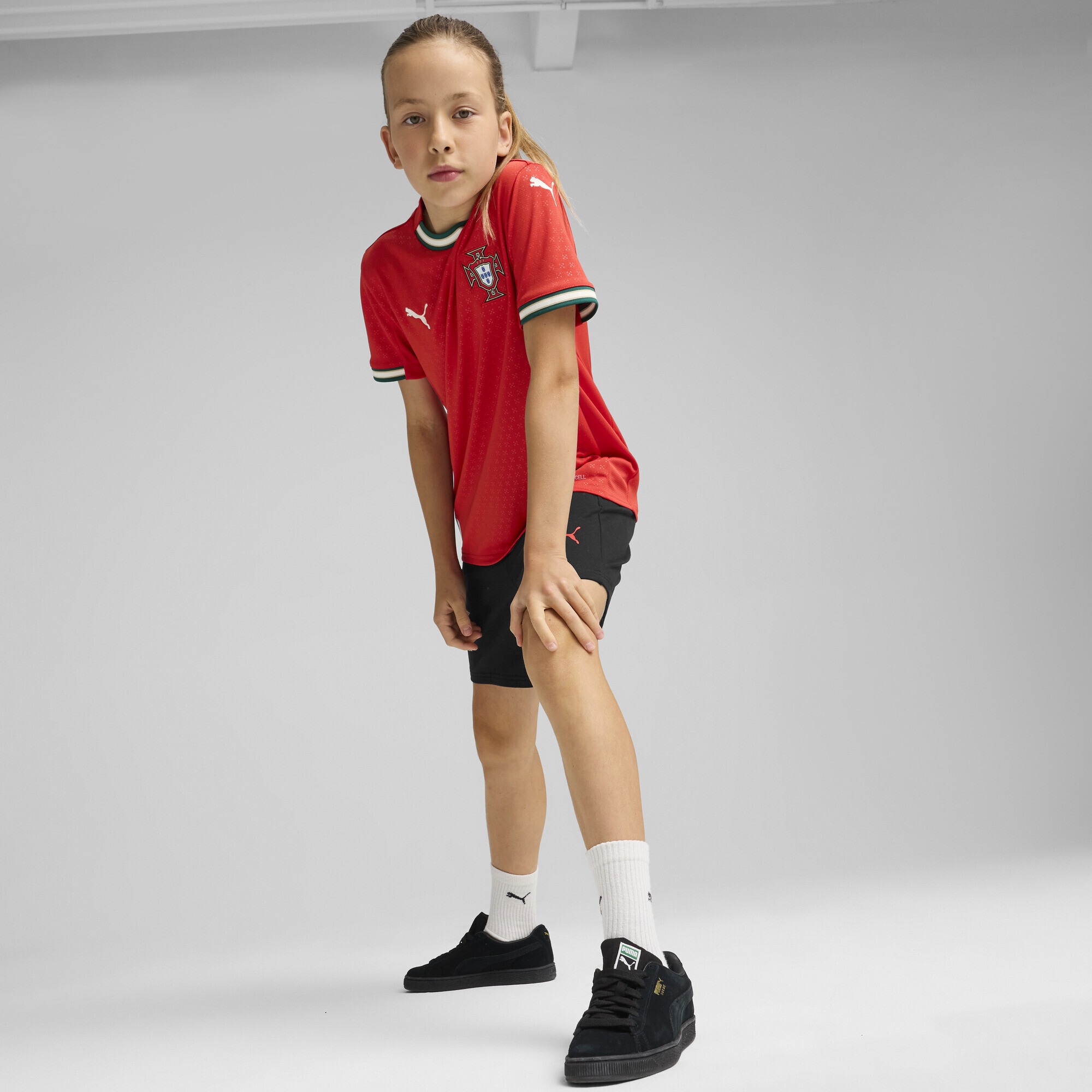 PUMA Trainingsshirt »Portugal 2025 Heimtrikot Jugendliche«