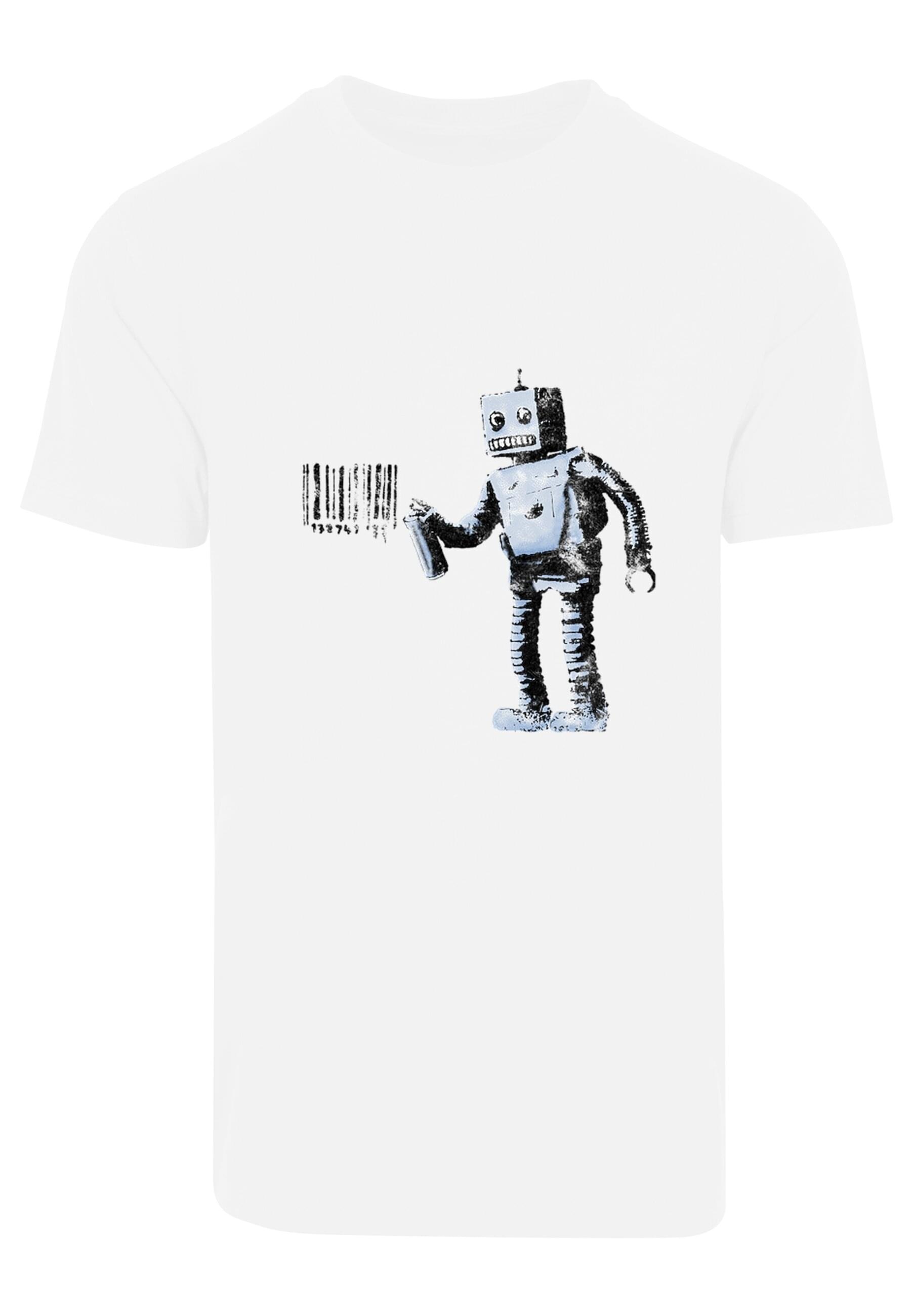 T-Shirt »Merchcode Herren Barcode Robot T-Shirt«