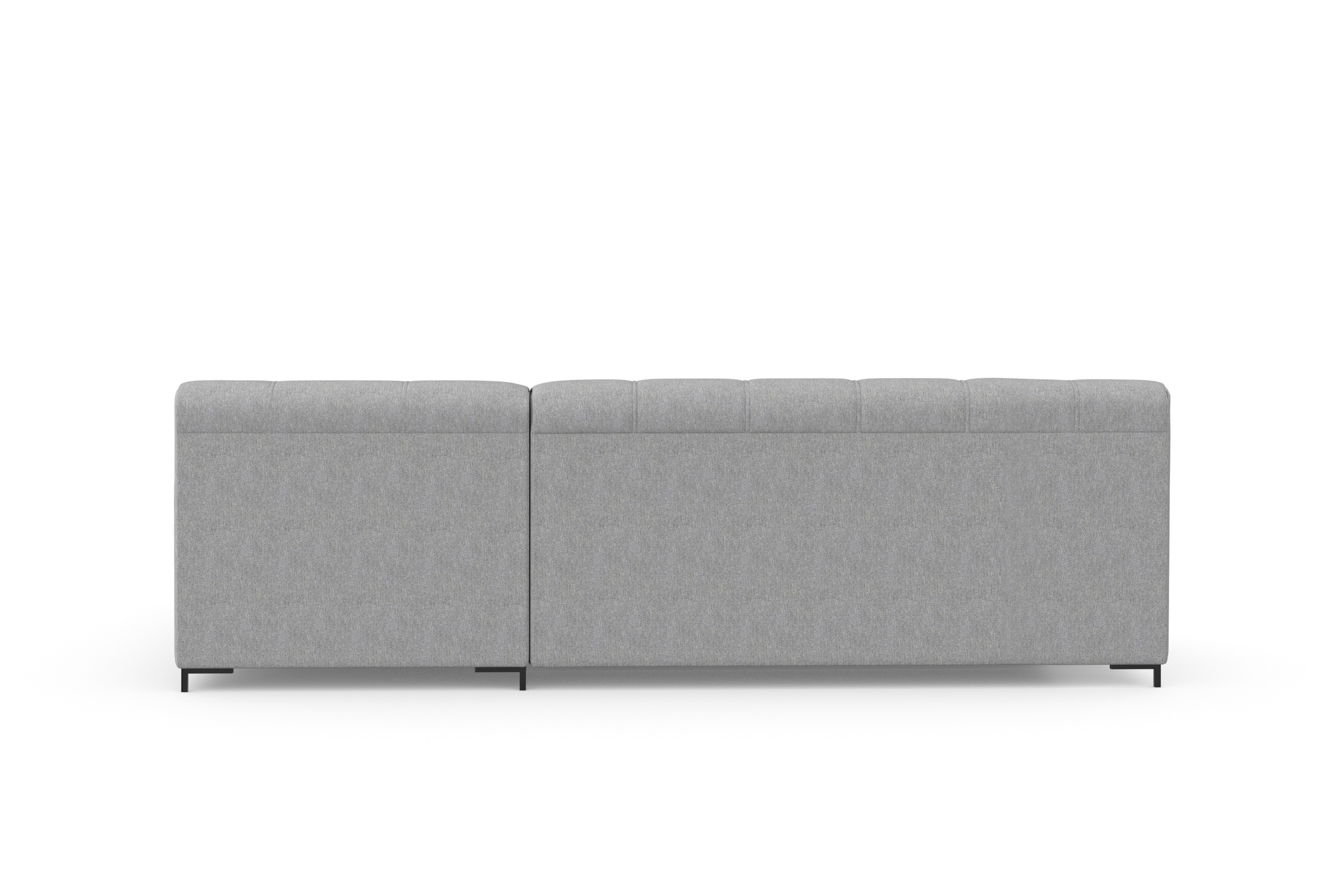 Ecksofa HOME AFFAIRE "Balme L-Form", grau, B:239cm H:75cm T:152cm, 95% Polyester, 5% Nylon, Sofas, Ecksofa, Inkl. Zierkissen, wahlweise mit Bettfunktion 6