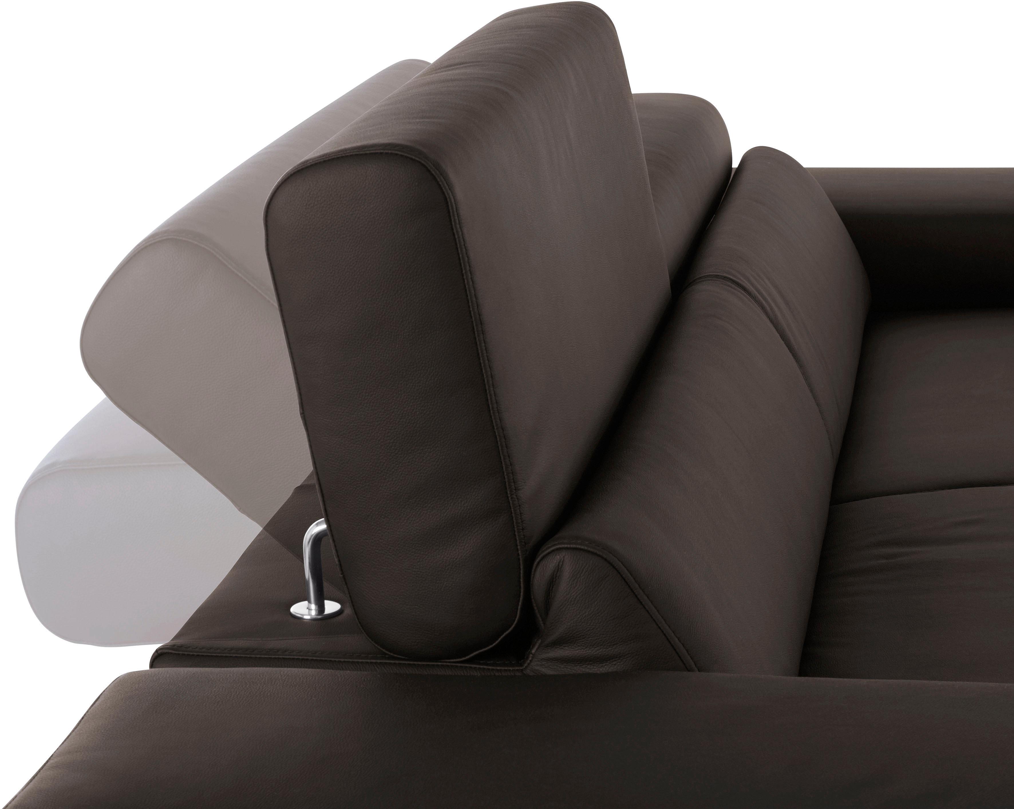 Thumbnail - W.SCHILLIG 2-Sitzer "finn", German Design Award 2016, Fußgestell Chrom glänzend, Breite 210 cm