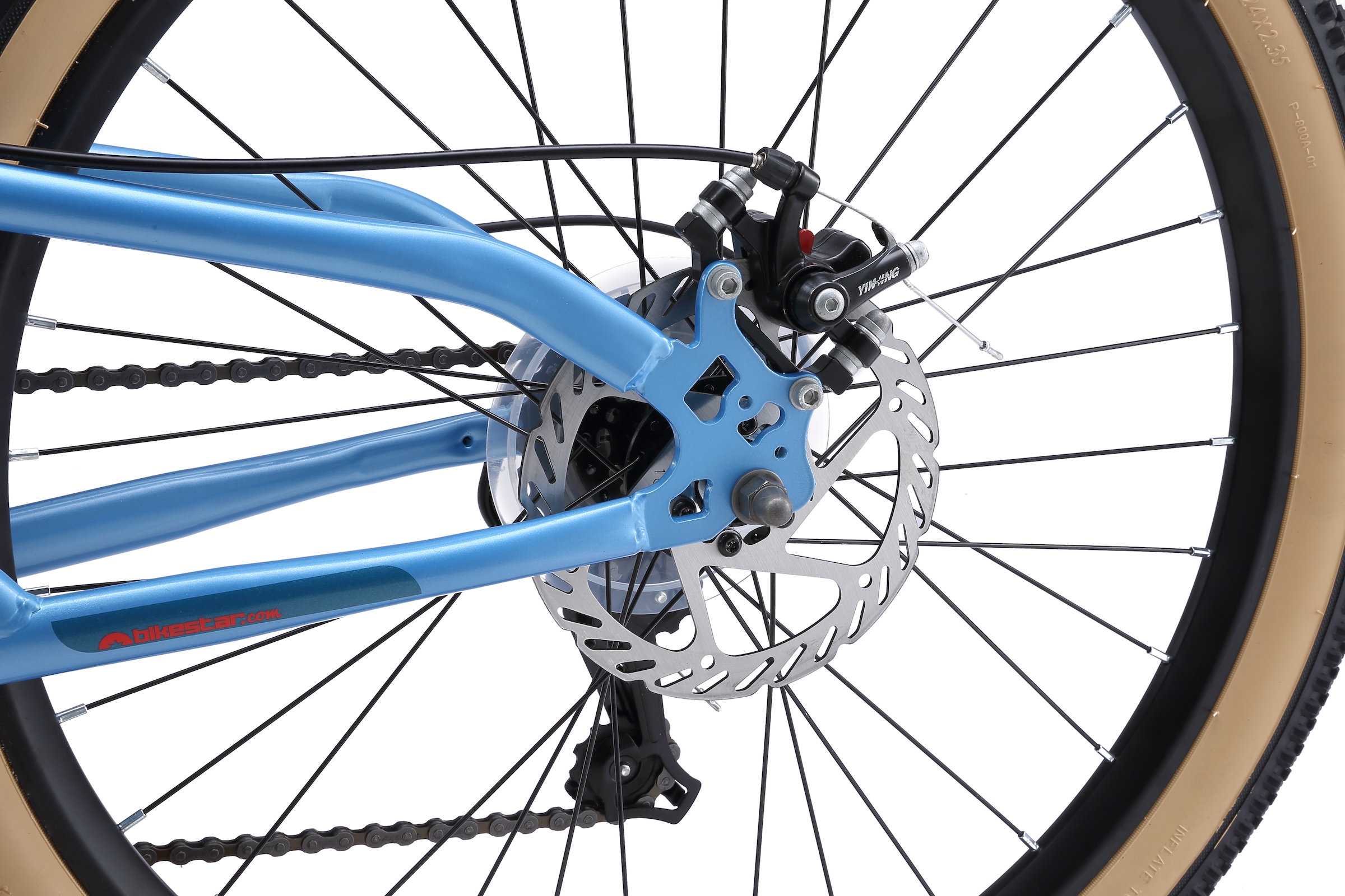 Bikestar Jugendfahrrad 21 Gang Shimano RD-TY21 Schaltwerk Kettenschaltung