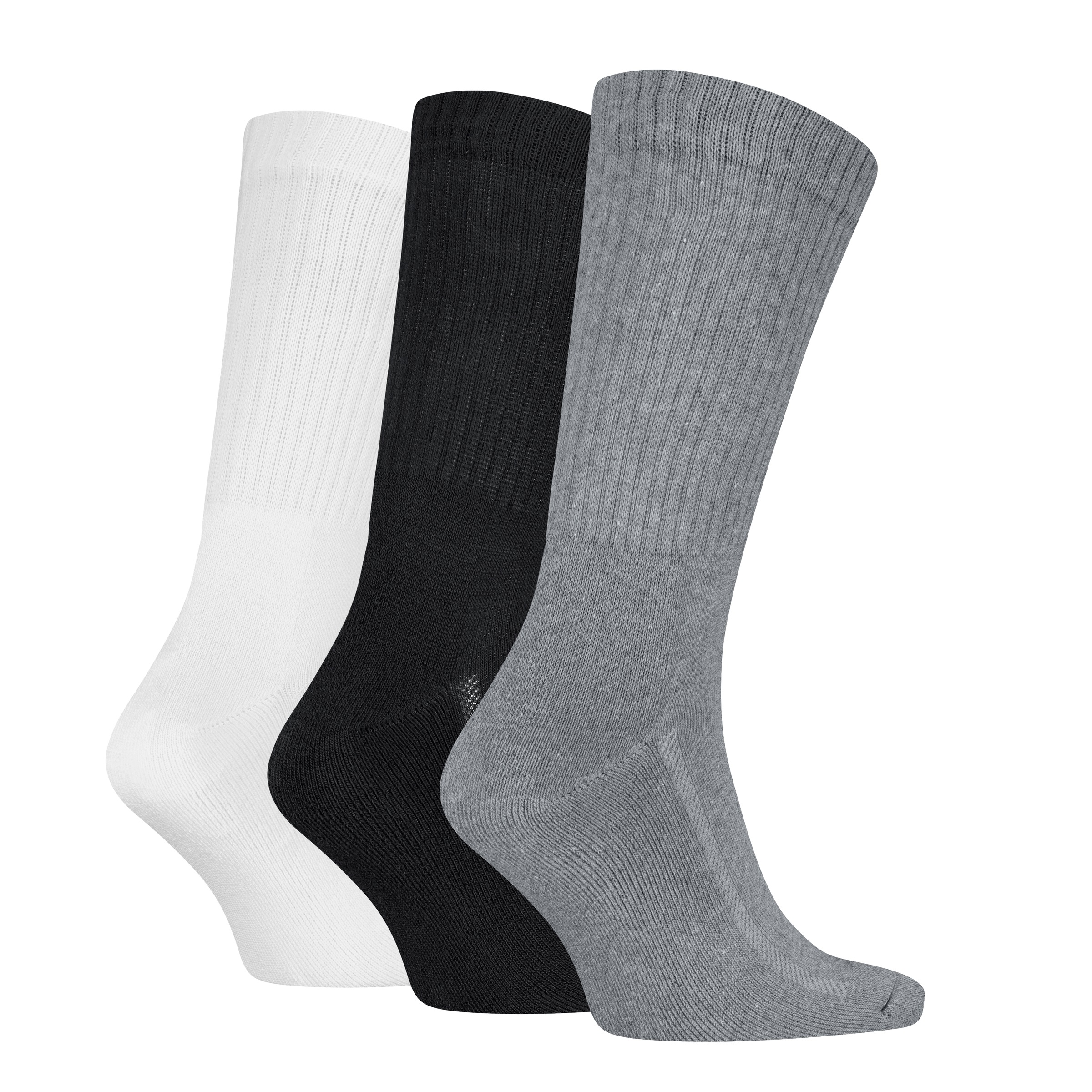 Levi's® Socken »LEVIS UNI REGULAR CUT ORANGE TAB 3P« 3 Paar, 