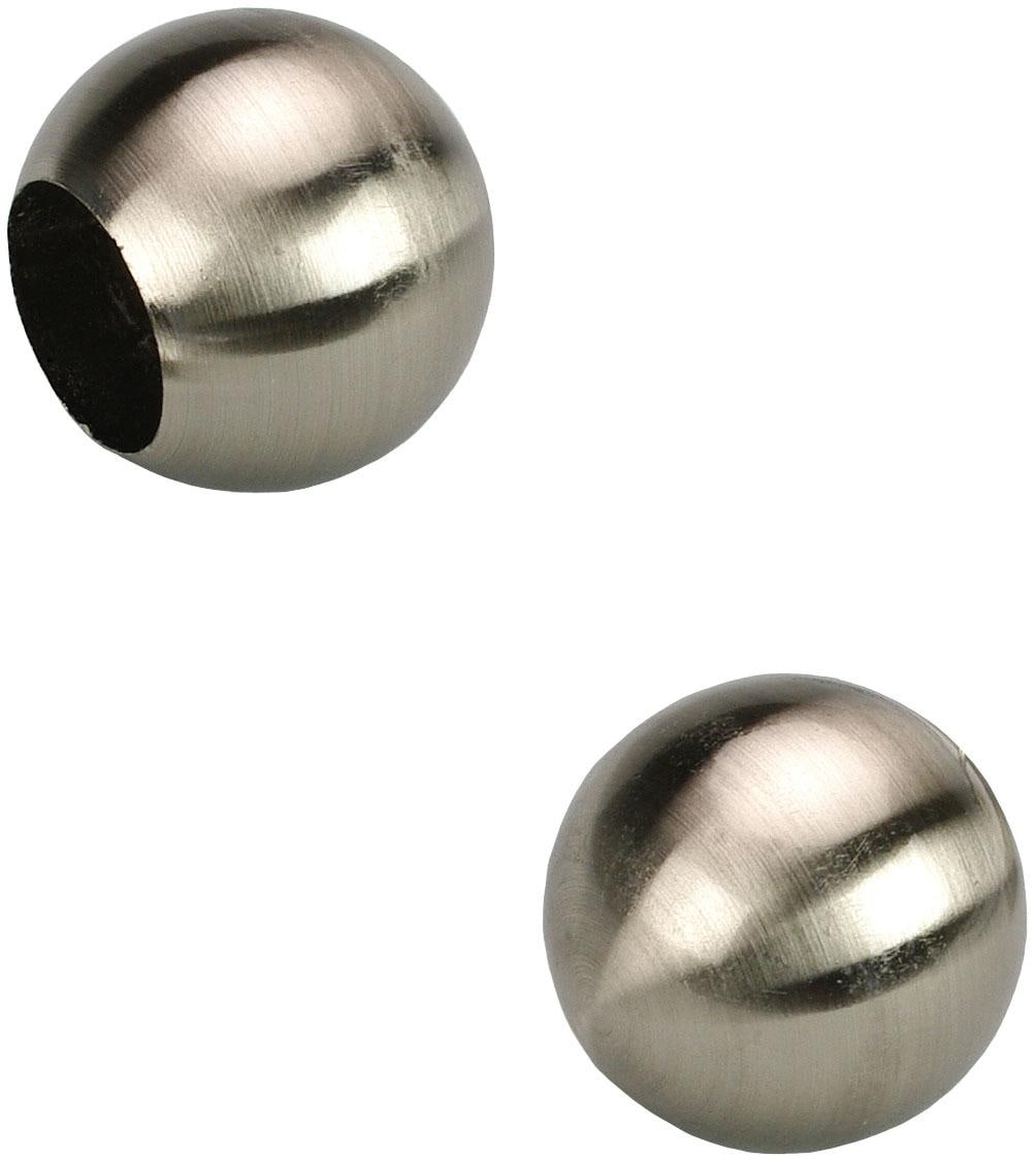 Liedeco Gardinenstangen-Endstück "Ball" für Gardinenstangen Ø 16 mm günstig online kaufen