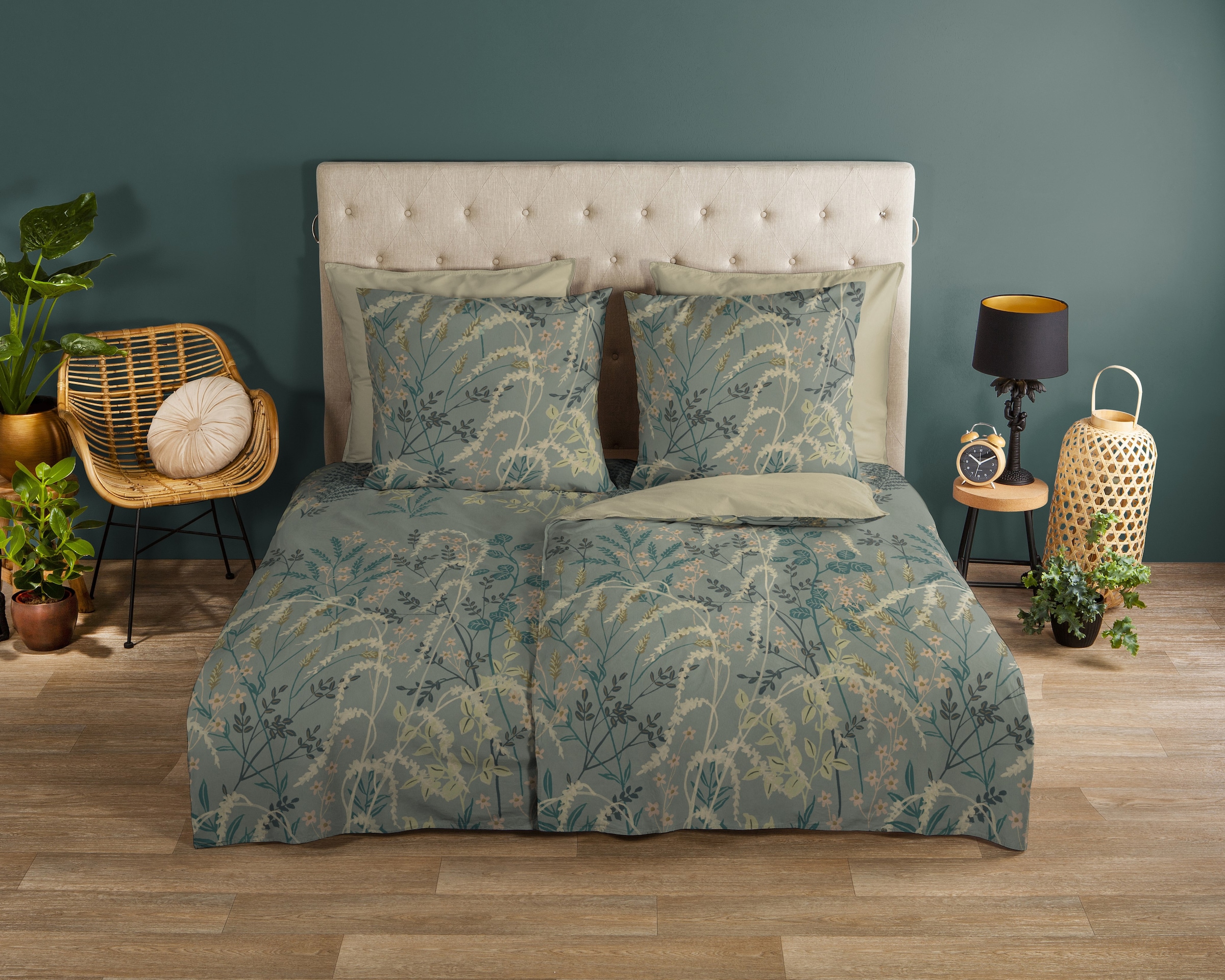 good morning Wendebettwäsche "Silve" 2 Stk. 100% Baumwolle, Renforcé, Reißv günstig online kaufen