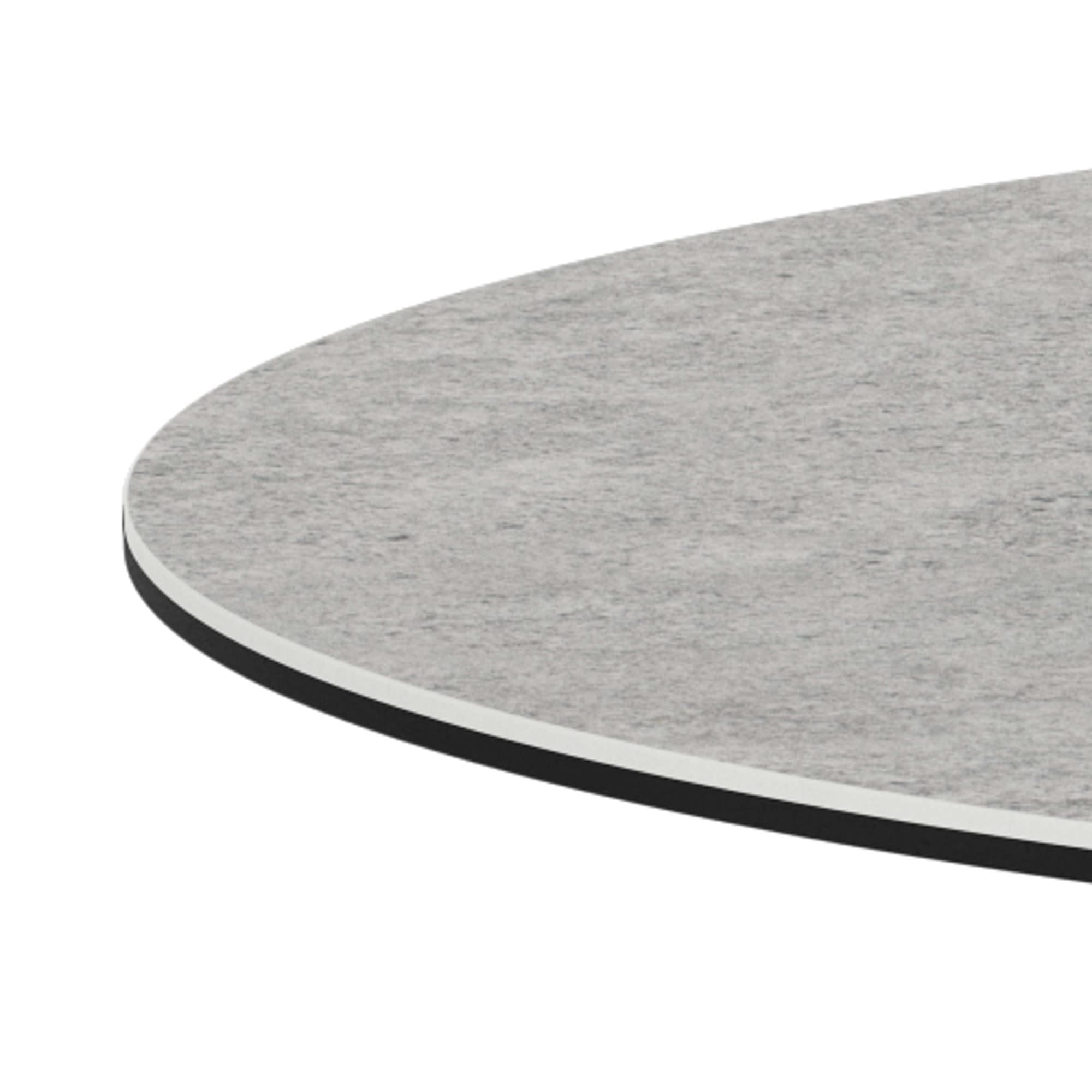 ACTONA GROUP Esstisch »Heaven, runde Tischplatte aus Keramik o. Glas & belastbar bis 100 kg« Esstisch, OTTOs Choice,  Tischplatte aus rauer Keramik, stahl gestell, Rund, 119x75,5