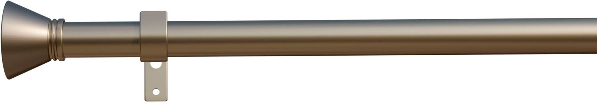 indeko Gardinenstange "Ibiza" Ø 16 mm 1 läufig-läufig Wunschmaßlänge günstig online kaufen