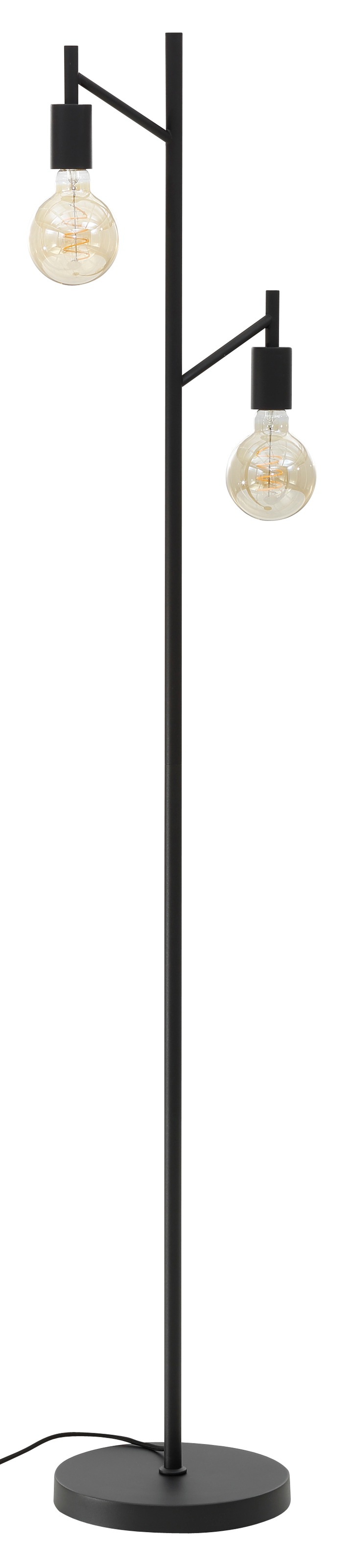 Pauleen Stehlampe »Black | 26 BAUR E14, Schwarz flammig-flammig, Mesh«, Metall