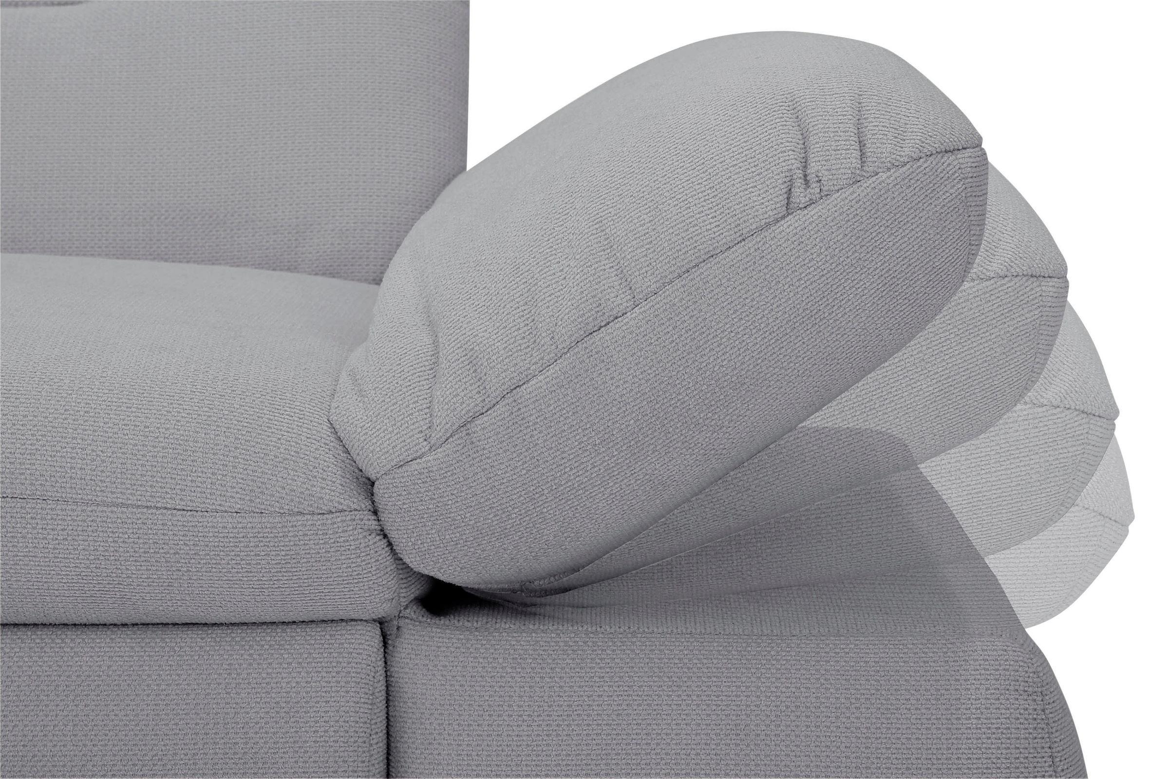 INOSIGN Ecksofa »Avesa L-Form«, Wahlweise mit Arm- und Bettfunktion, B/T/H: 275/211/80 cm