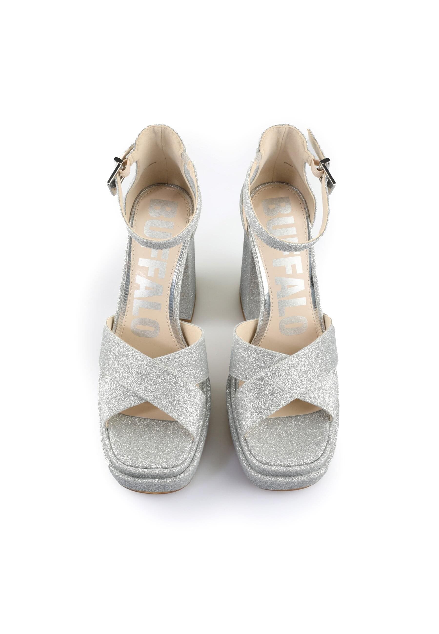 Buffalo High-Heel-Pumps "Buffalo Cross -Vegan Glitter" günstig online kaufen