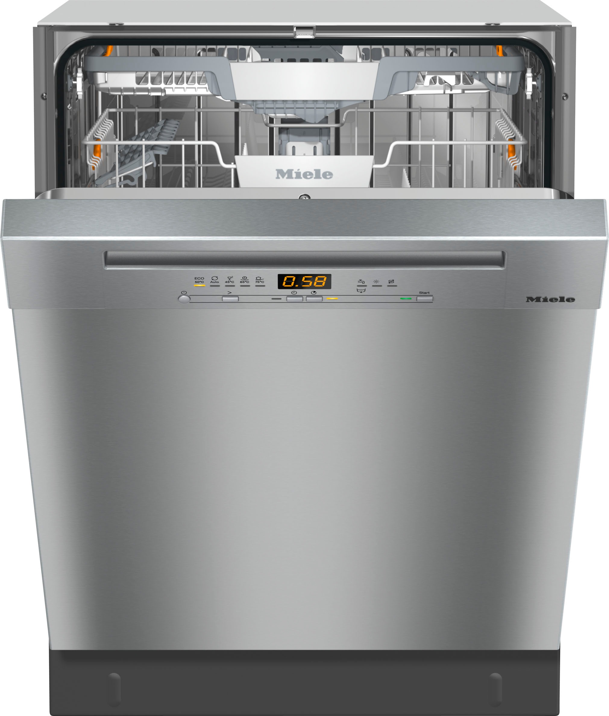 Miele Unterbaugeschirrspüler »G 5210 SCU Active Plus«, G 5210 SCU Active Plus, 14 Maßgedecke, Verschmutzungserkennung und ReinigerAgent