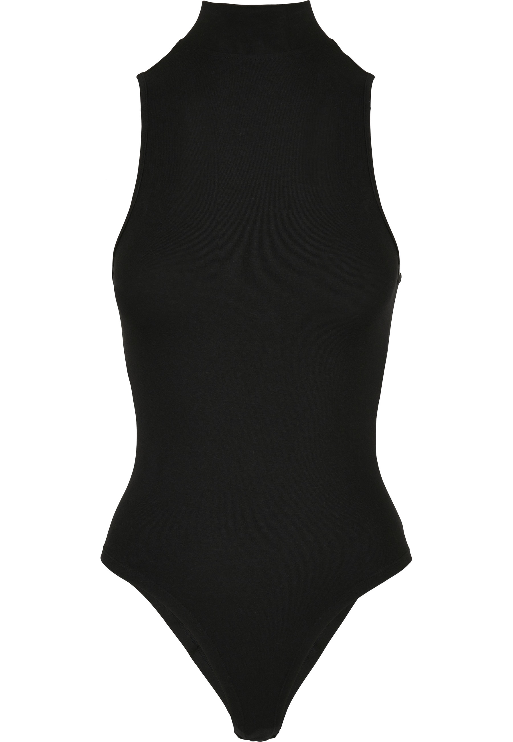 URBAN CLASSICS Damen Body "Urban Classics Damen Ladies Sleeveless Turtleneck Body"schwarz, Gr. 4XL, 95% Baumwolle, 5% Elasthan, Bodys