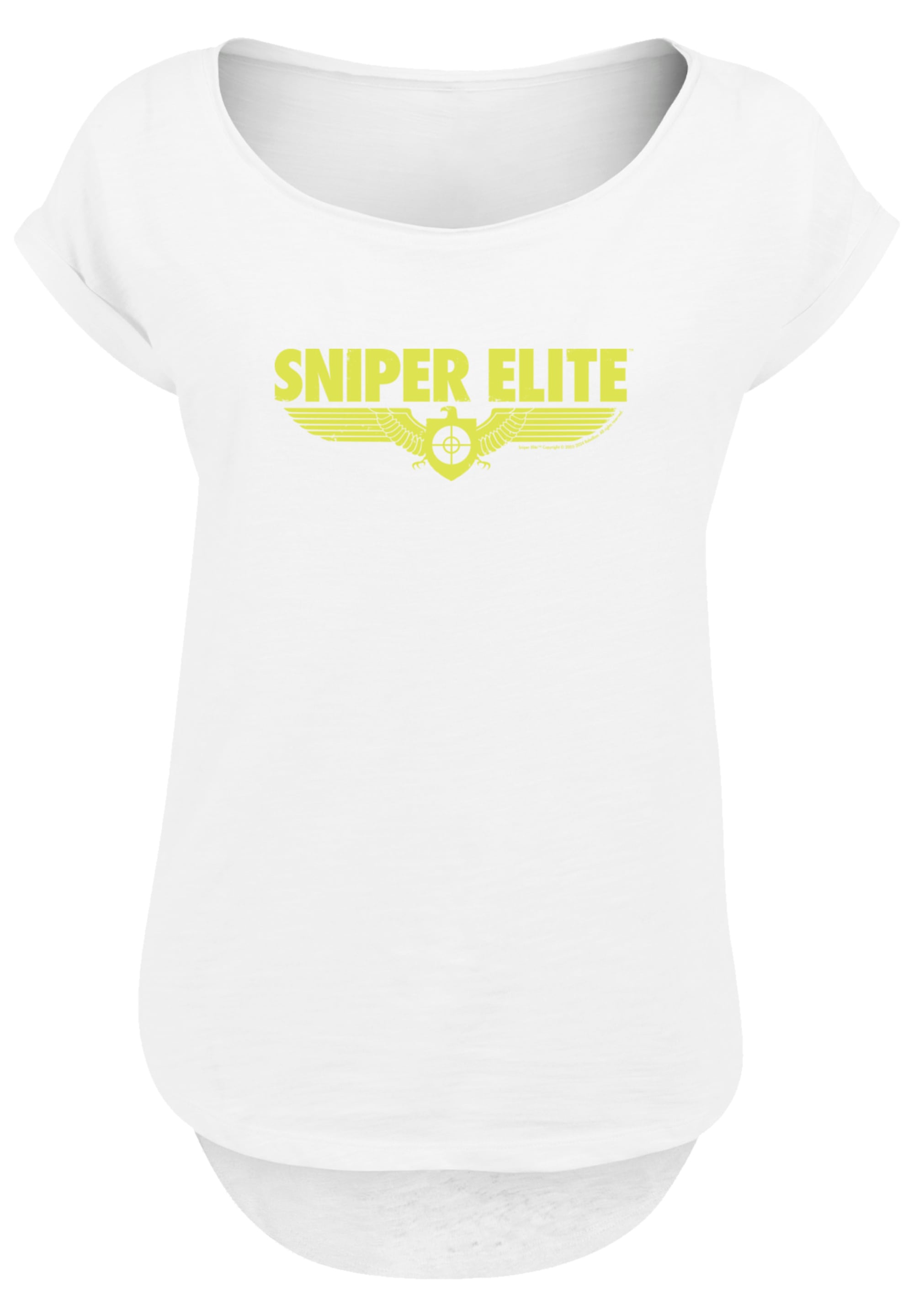 F4NT4STIC T-Shirt »Sniper Elite Yellow Logo«, Premium Qualität