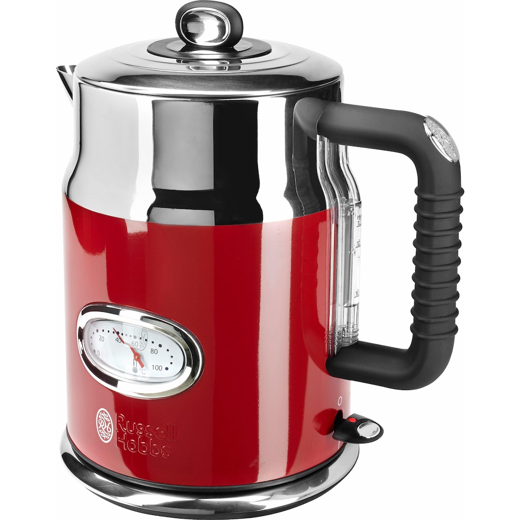 RUSSELL HOBBS Wasserkocher »WK 21670-70 Retro Red«, 1,7 l, 2400 W