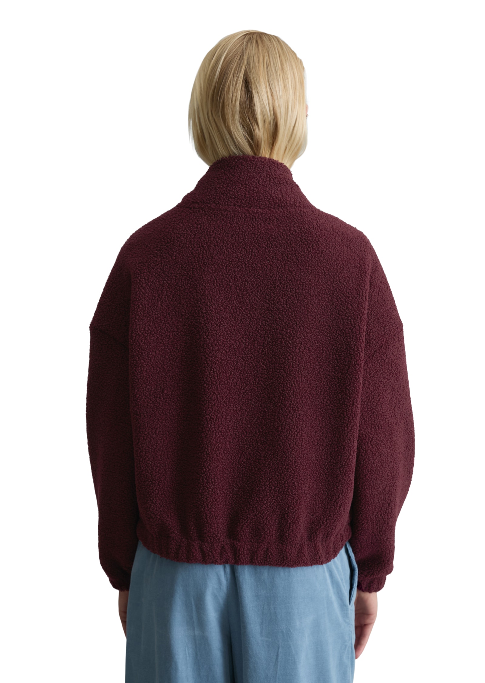 Marc O'Polo DENIM Sweatjacke »aus recyceltem Polyester«