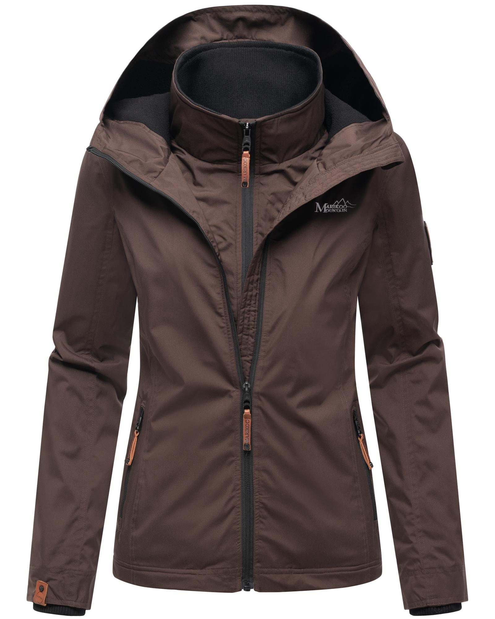 Marikoo Outdoorjacke "Erdbeere", mit Kapuze, sportliche Funktionsjacke mit günstig online kaufen