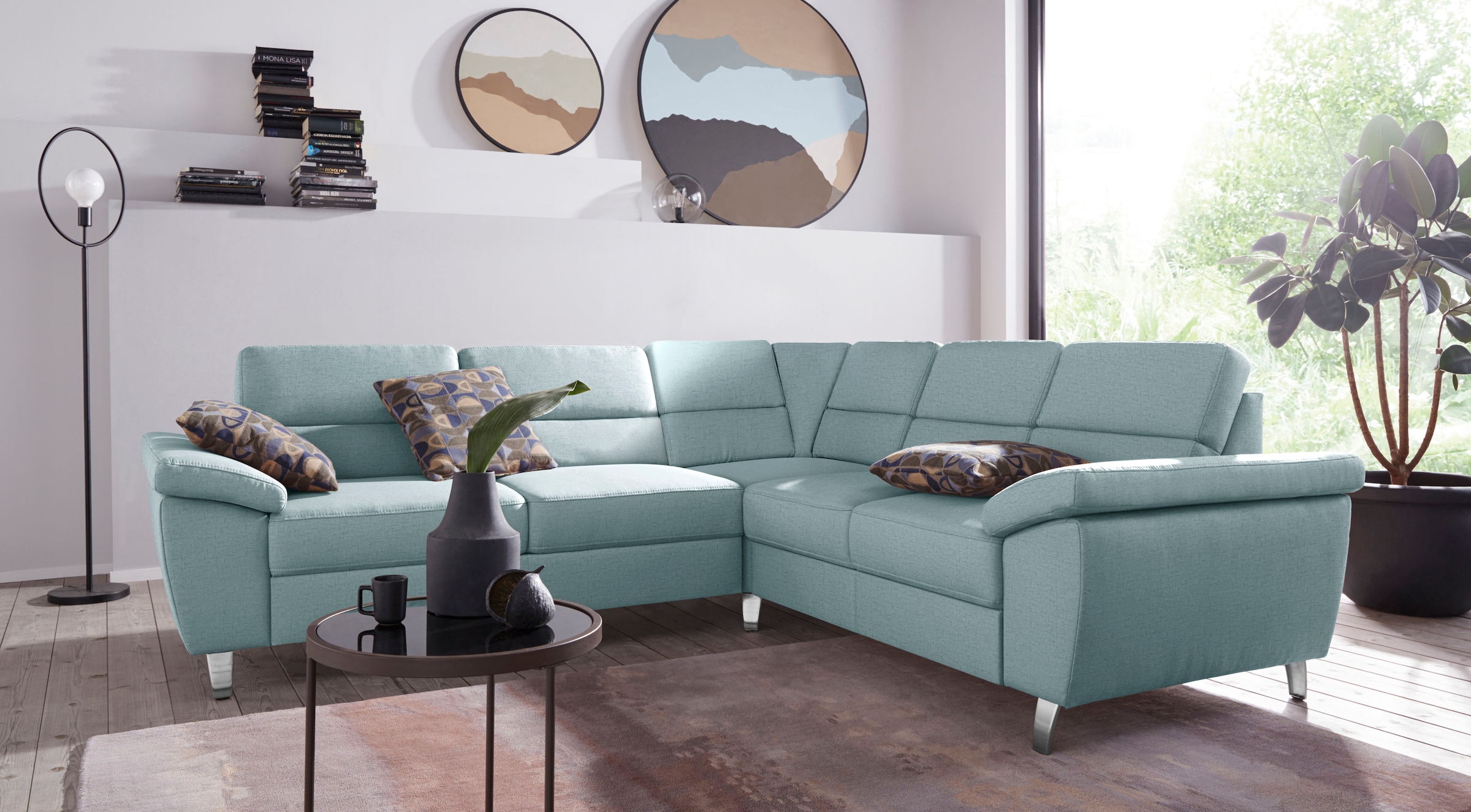 sit&more Ecksofa "Sorano L-Form", wahlweise mit Bett- und Relaxfunktion, in günstig online kaufen