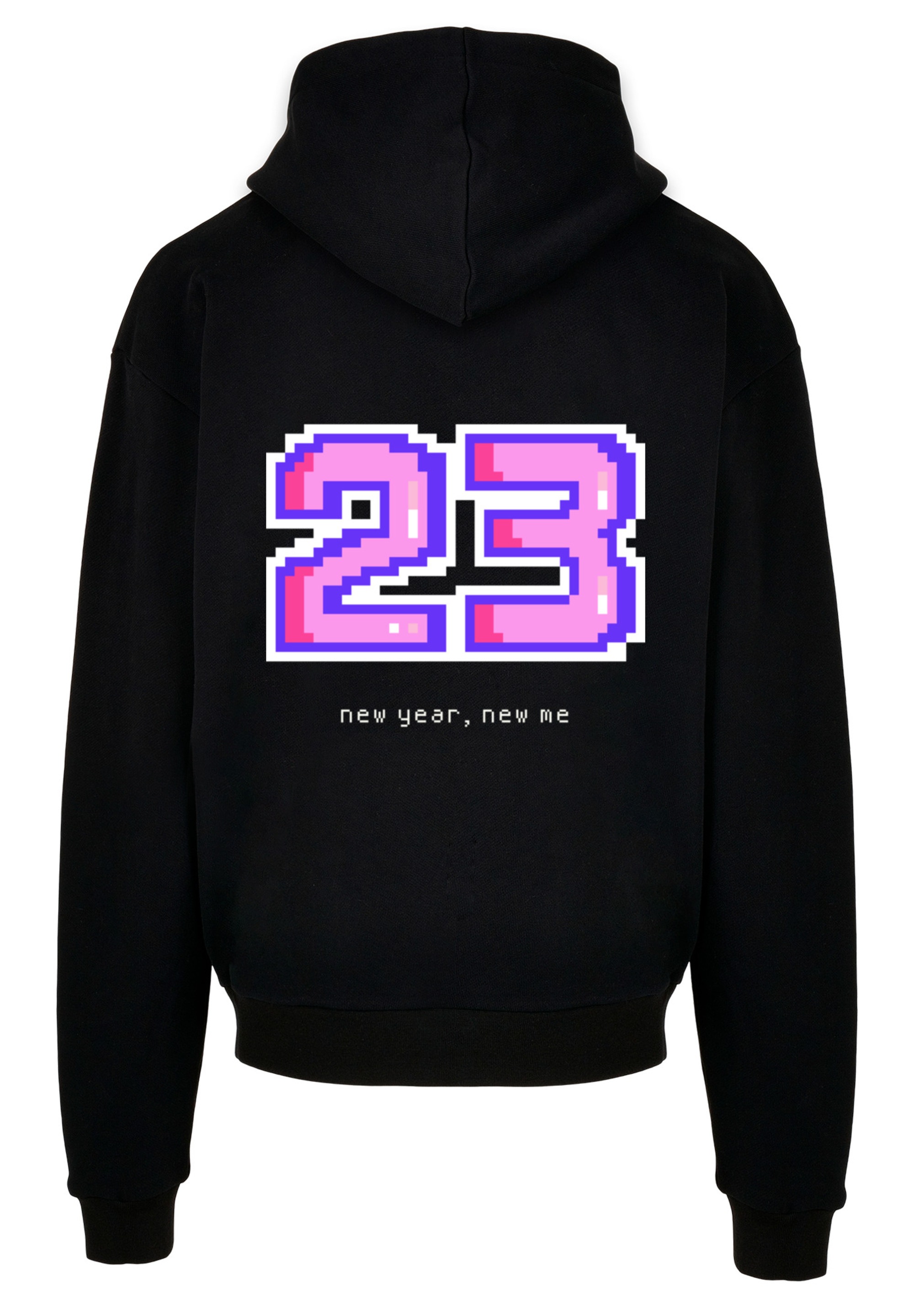 F4NT4STIC Kapuzenpullover »SIlvester Party Happy People Only« Print