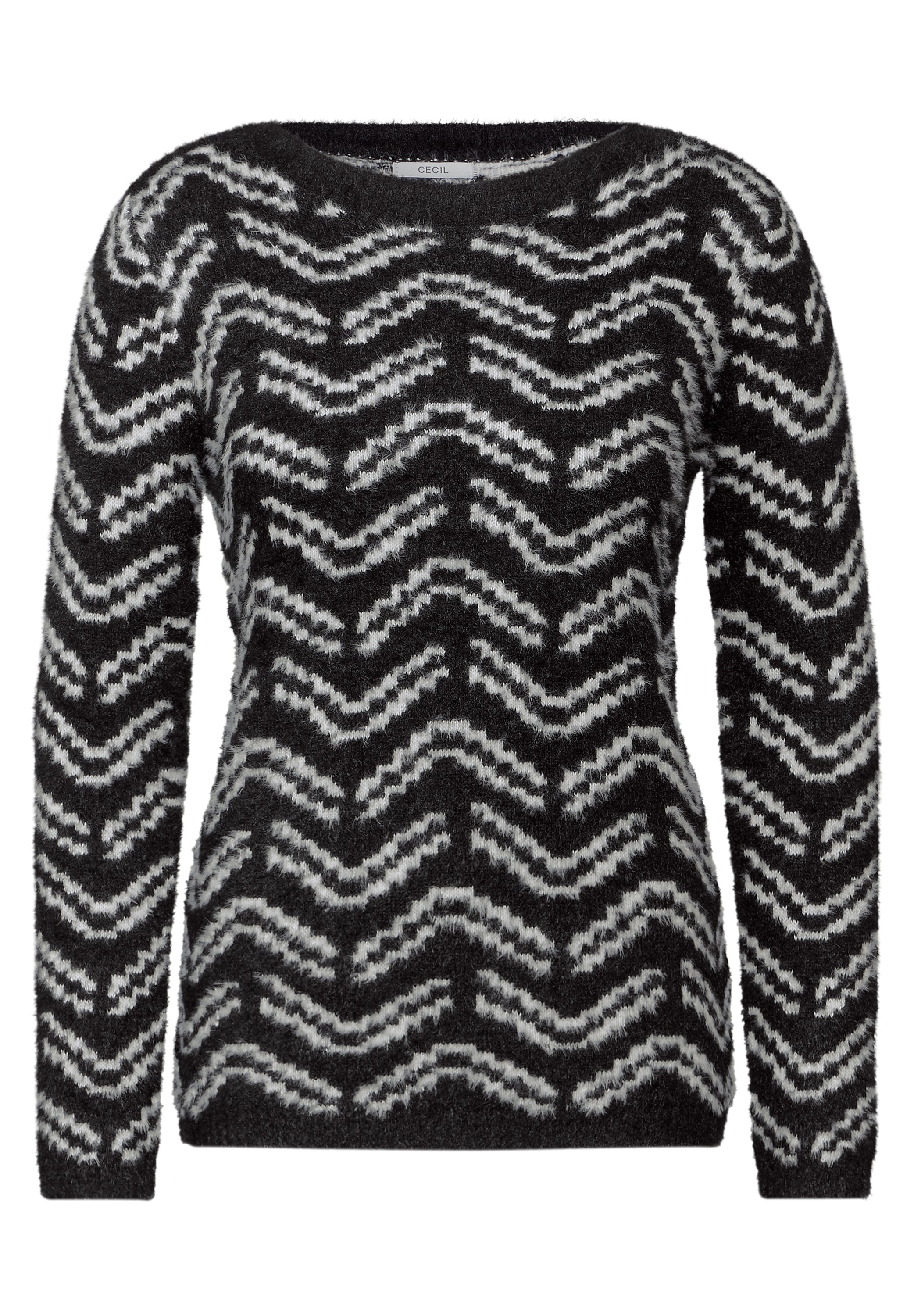 Cecil Strickpullover, mit grafischem Muster