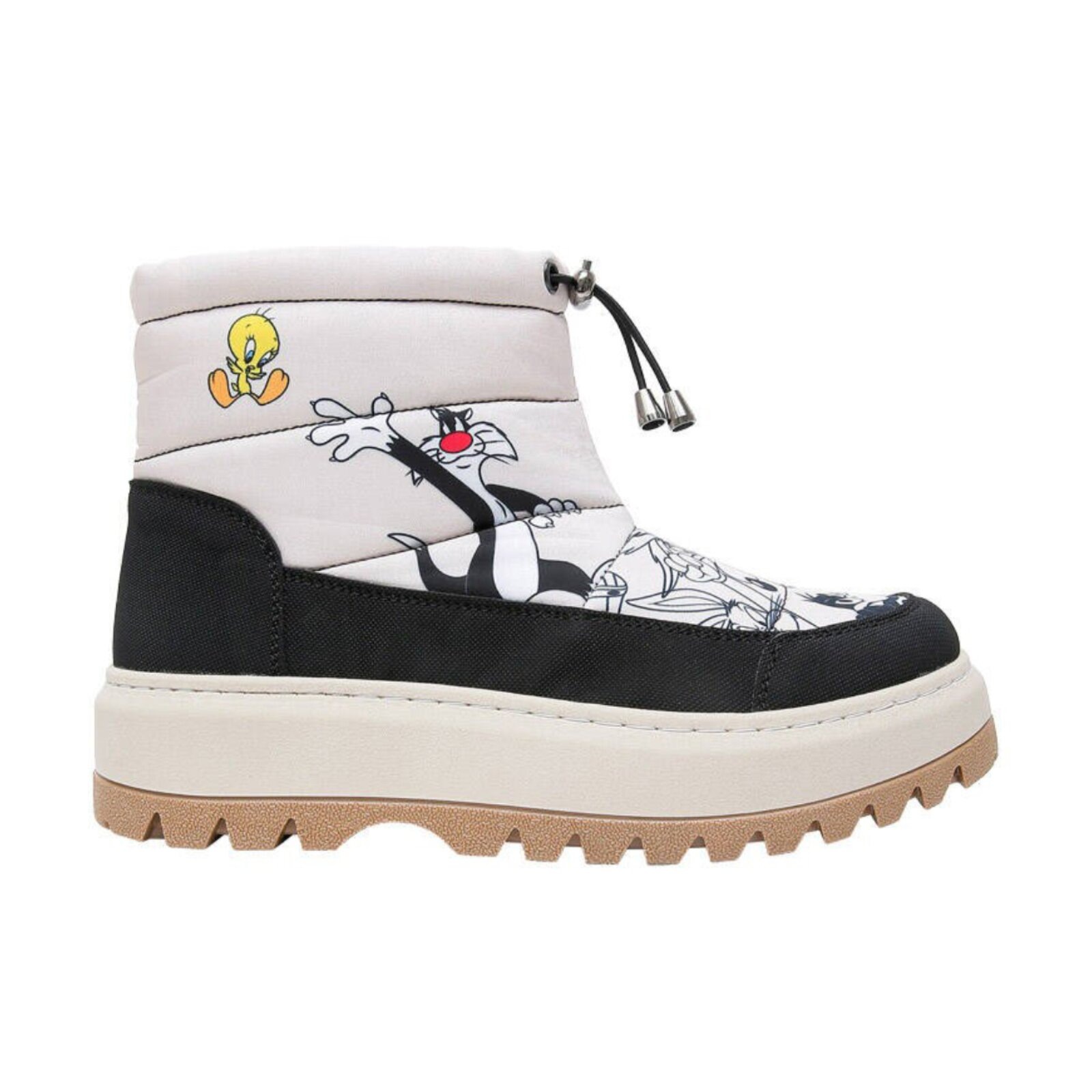 DOGO Bootsschuh »Glowy Boots Schnürstiefel Looney Tunes Chasing Tunes Damen«  Handgefertigt