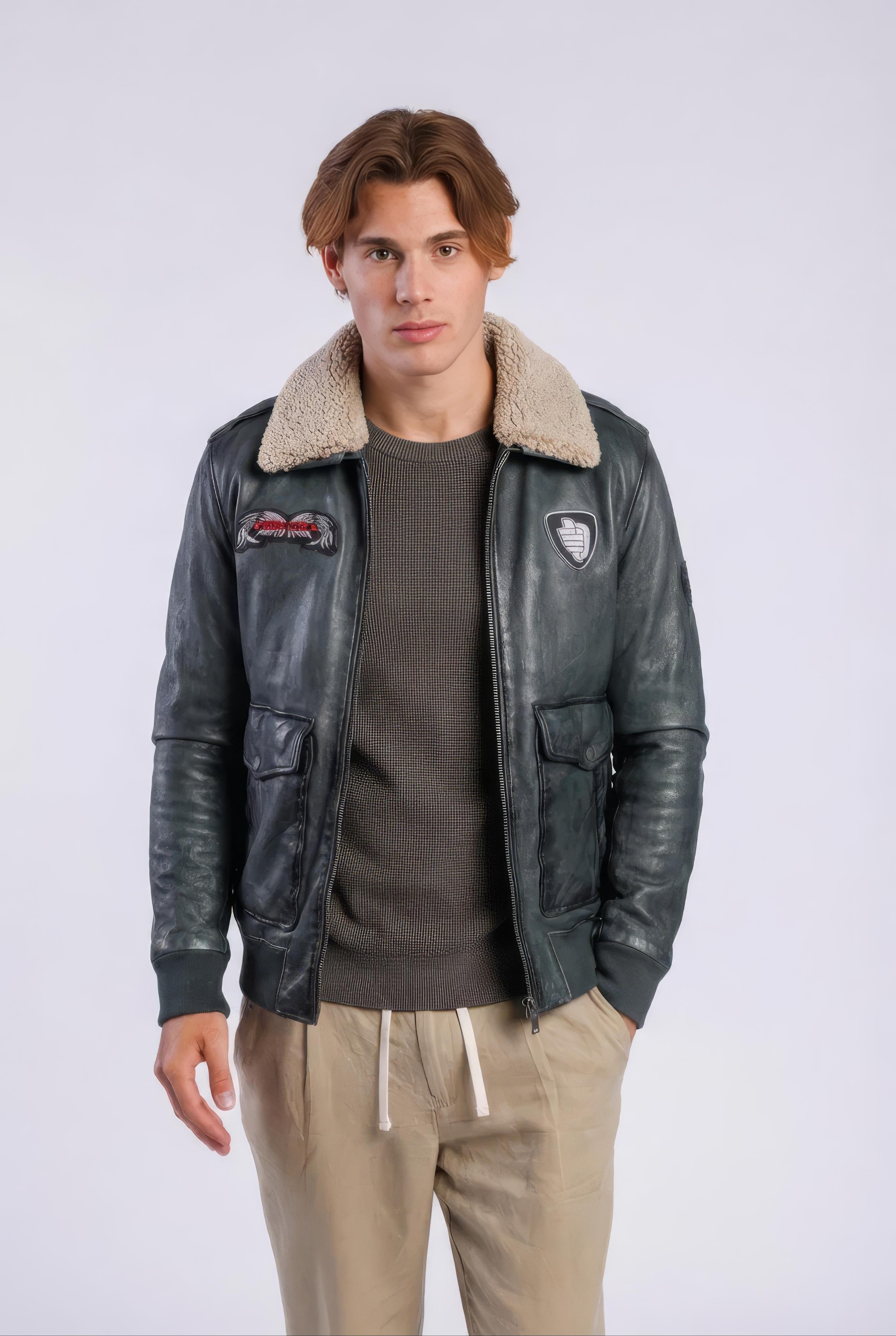 Freaky Nation Lederjacke "GateOne-FN" günstig online kaufen