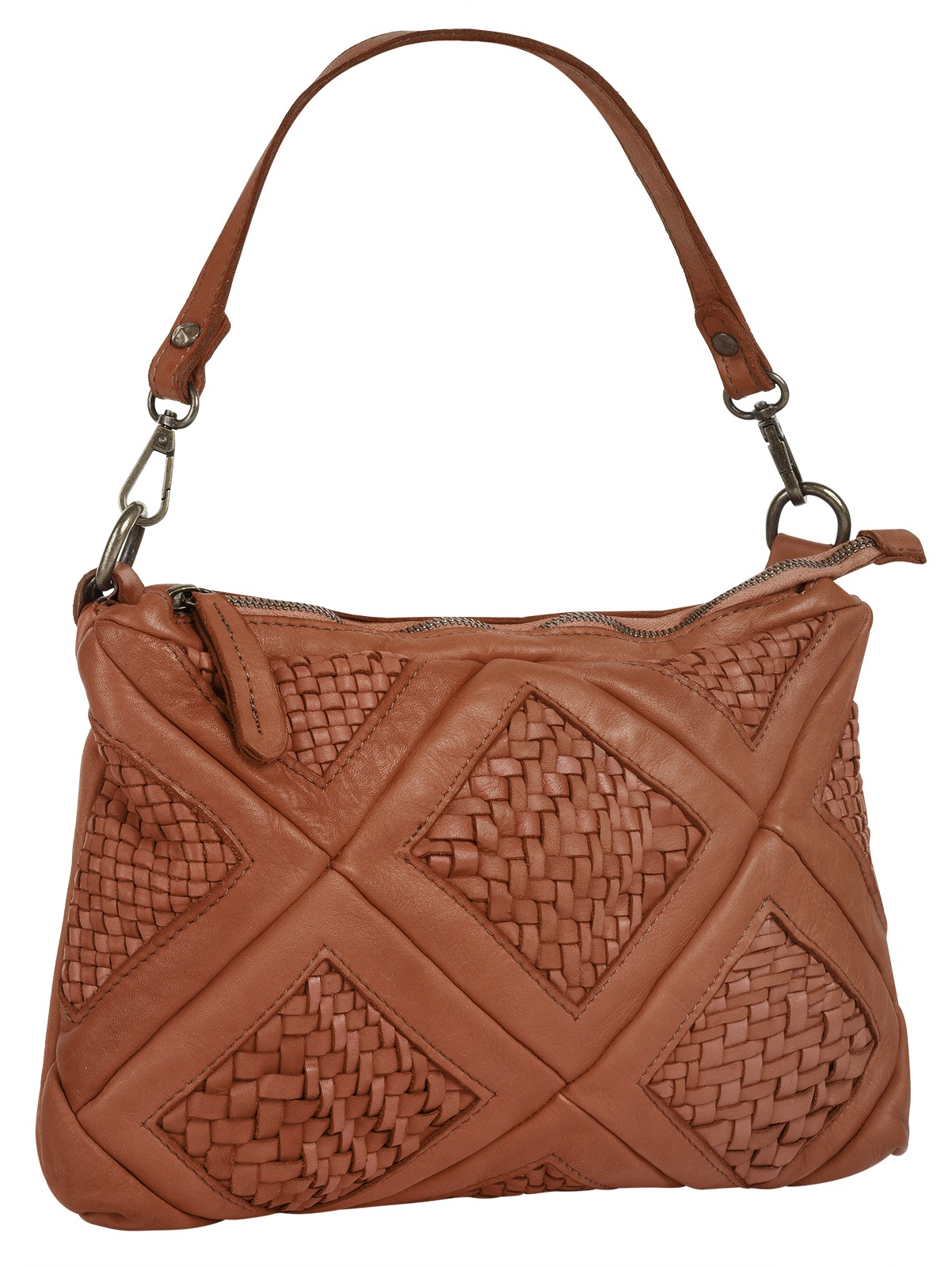 Thumbnail - Samantha Look Umhängetasche echt Leder, Made in Italy