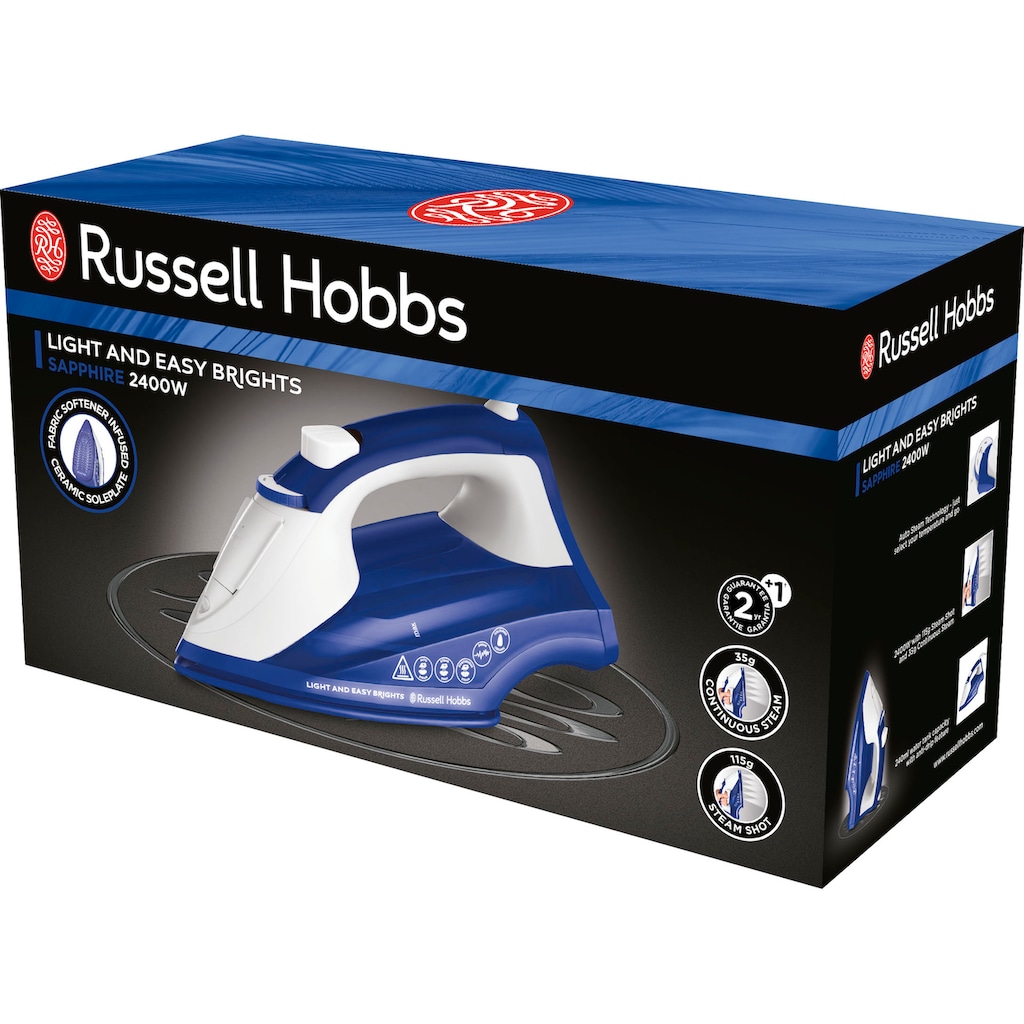 RUSSELL HOBBS Dampfbügeleisen »26483-56 Light and Easy Brights Sapphire«, 2400 W