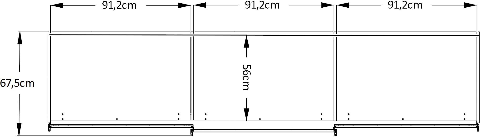 STAUD Schwebetürenschrank »Includo, Made in Germany« Mit Spiegeltüre und vier verschiedenen Ausstattungsvarianten
