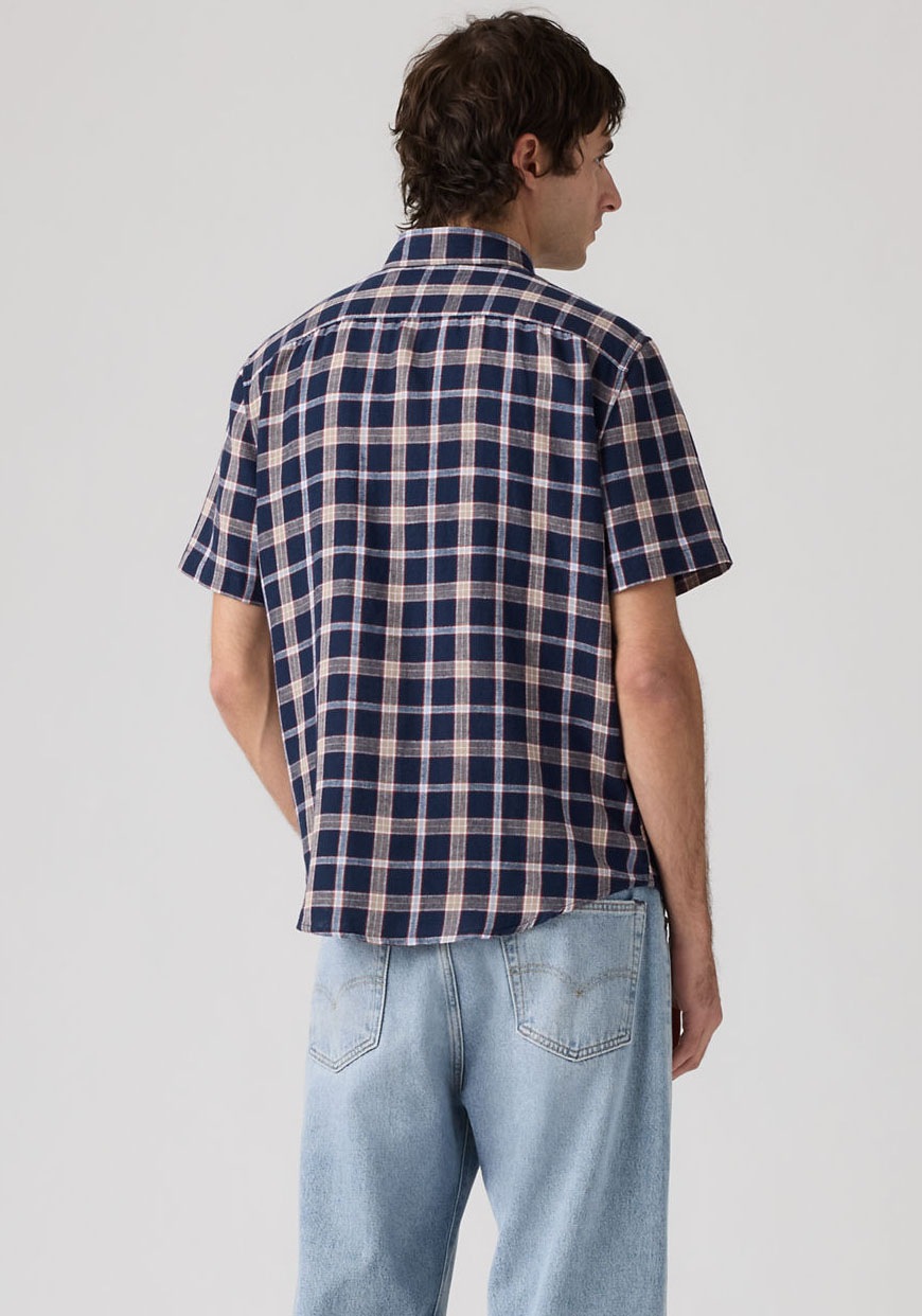 Thumbnail - Levis Kurzarmhemd "SUNSET 1 PKT STANDRD" Leinenstruktur