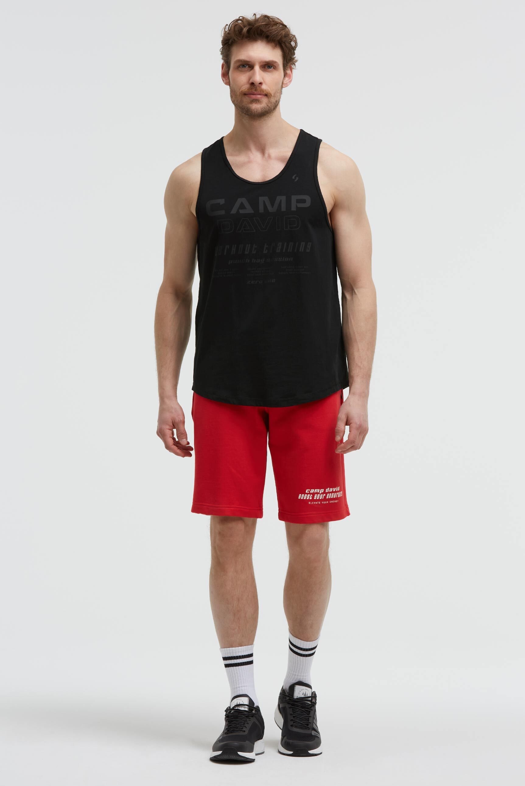 CAMP DAVID Tanktop aus Baumwolle