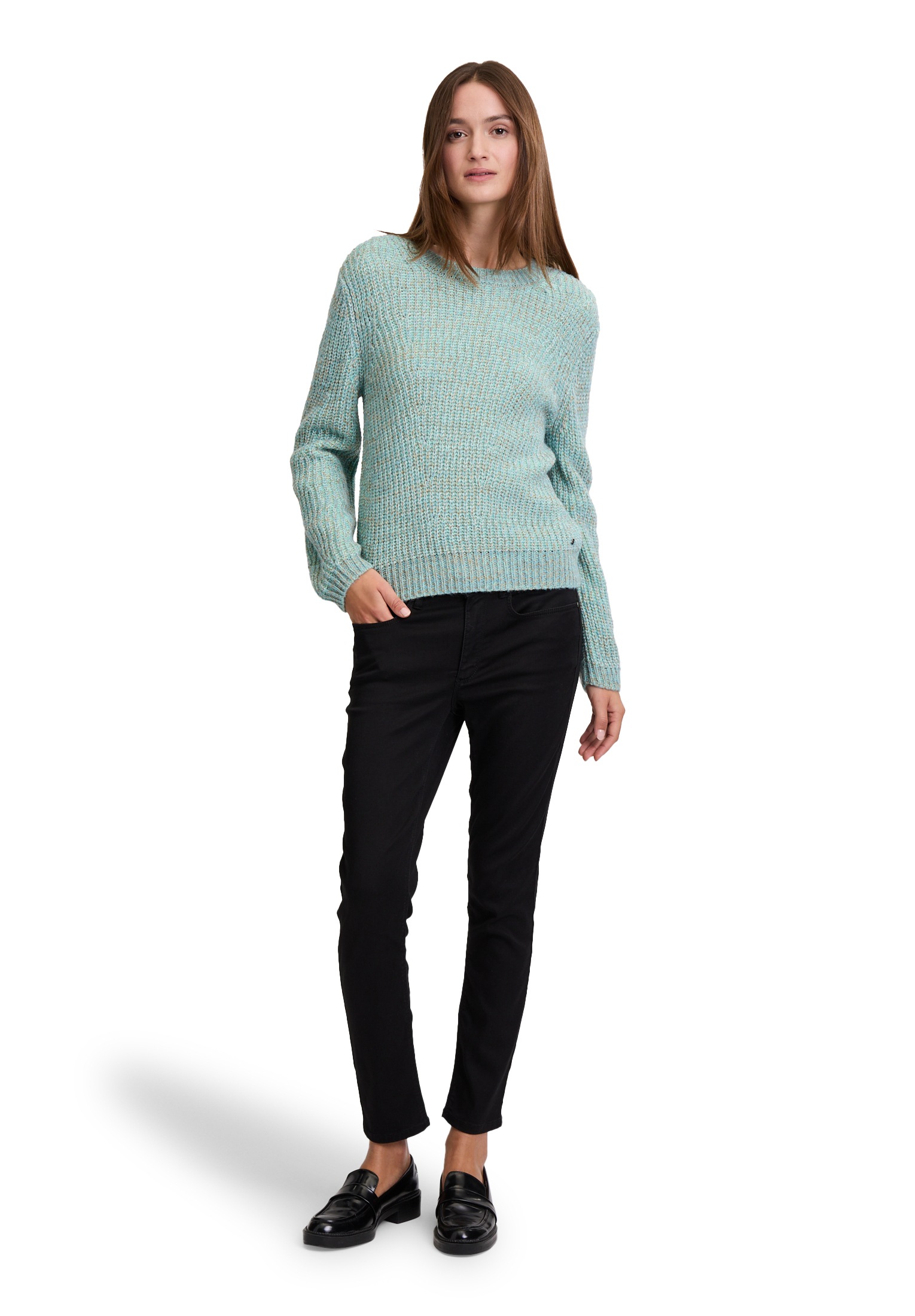 Betty&Co Strickpullover »Betty & Co Damen Strickpullover mit Struktur«, (1 tlg.), Struktur