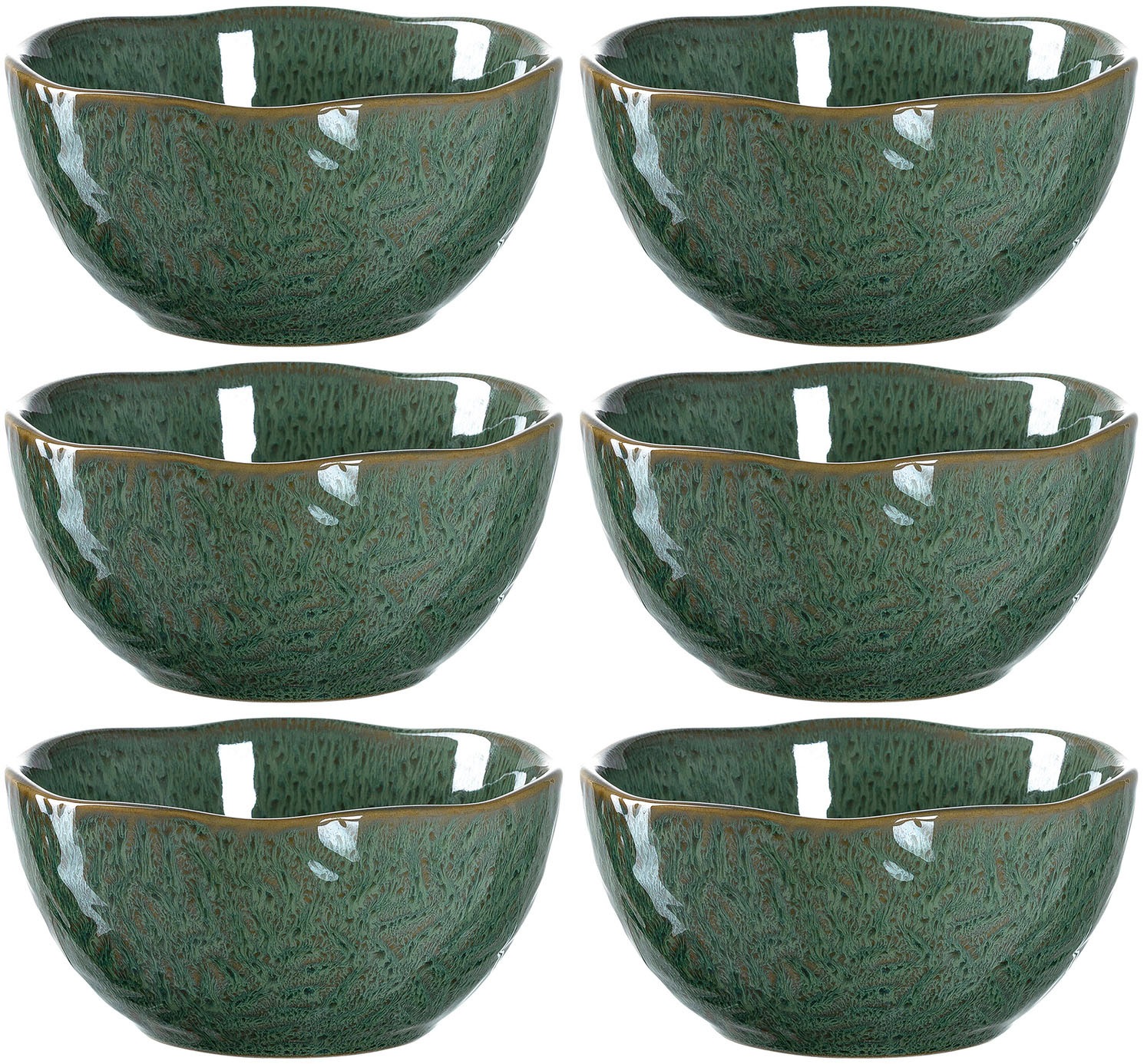 LEONARDO Schale "MATERA", Ø 12cm, grün, Schüsseln, Ø 12 cm