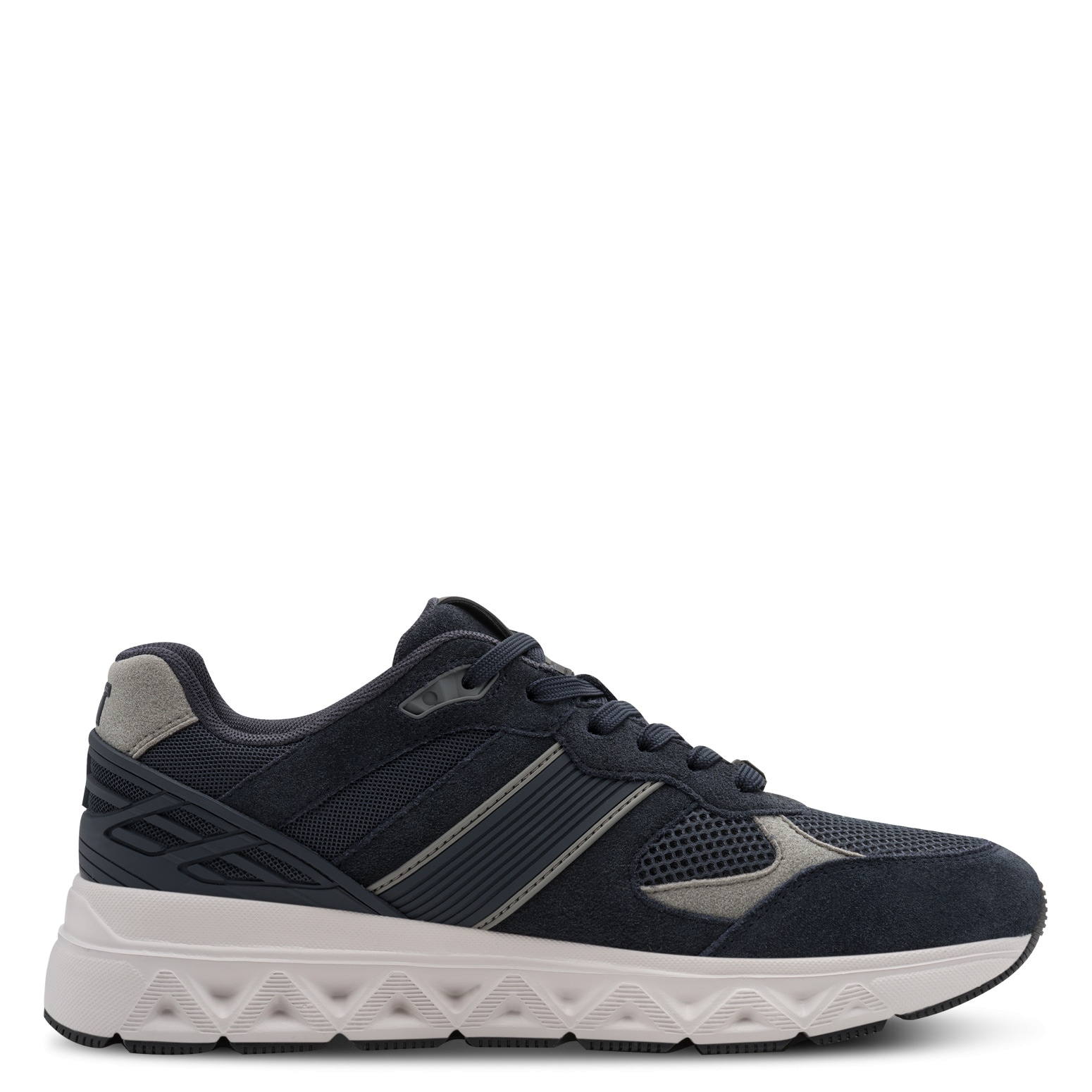 MARCO TOZZI Sneaker  Freizeitschuh, Halbschuh, Schnürschuh mit MT-Logo