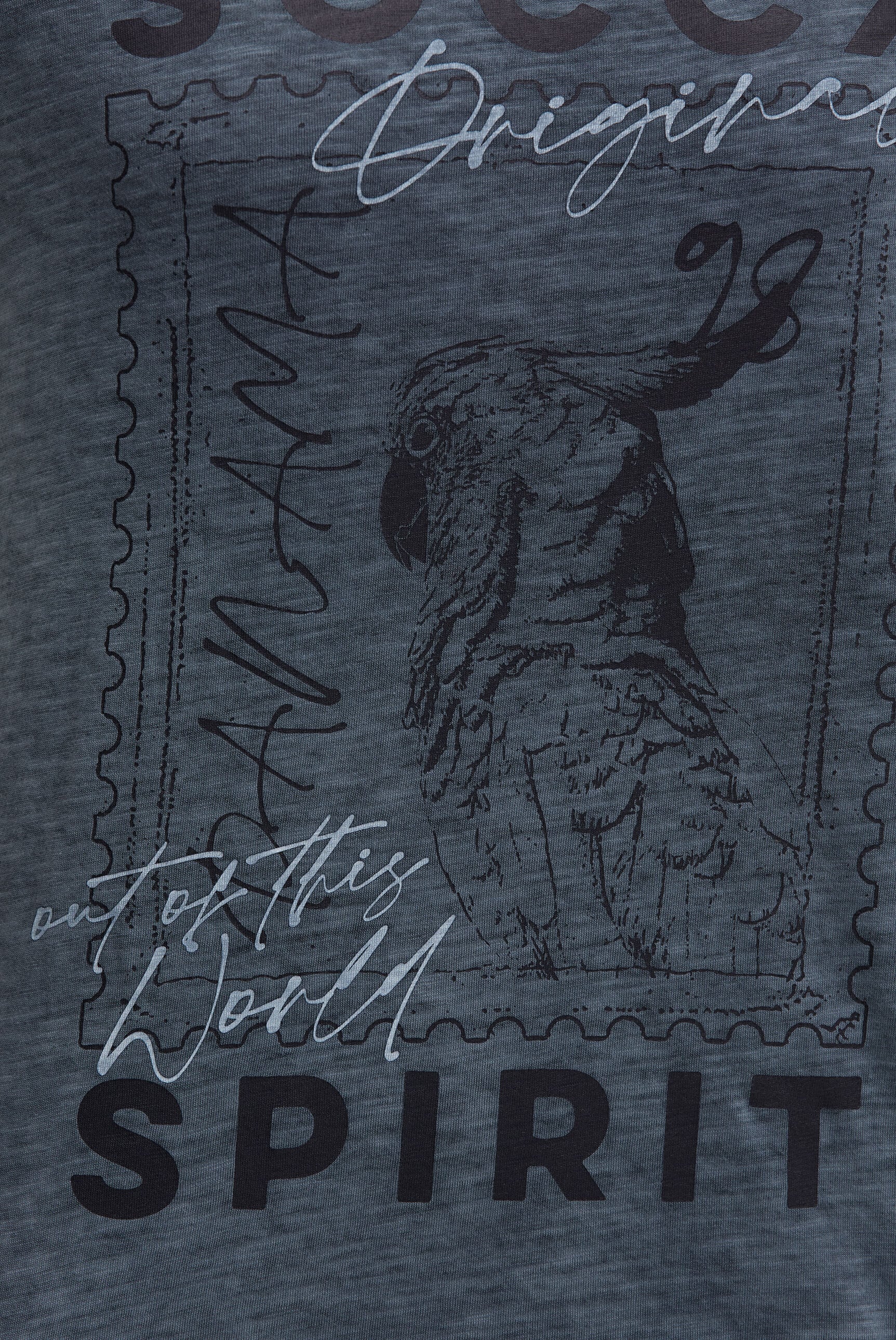 SOCCX V-Shirt aus Baumwolle